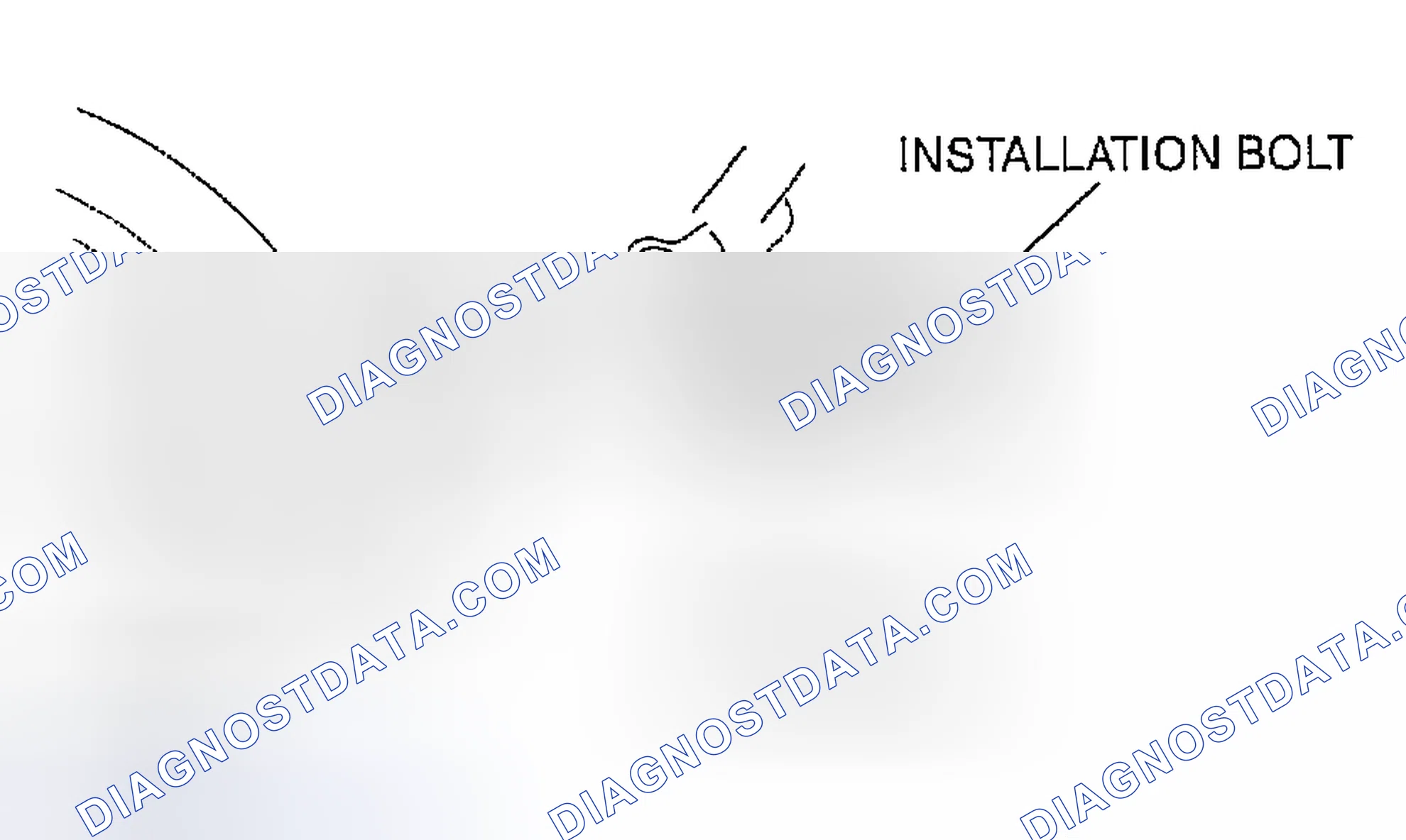 Scheme 410: CRANKSHAFT POSITION (CKP) SENSOR REMOVAL/INSTALLATION