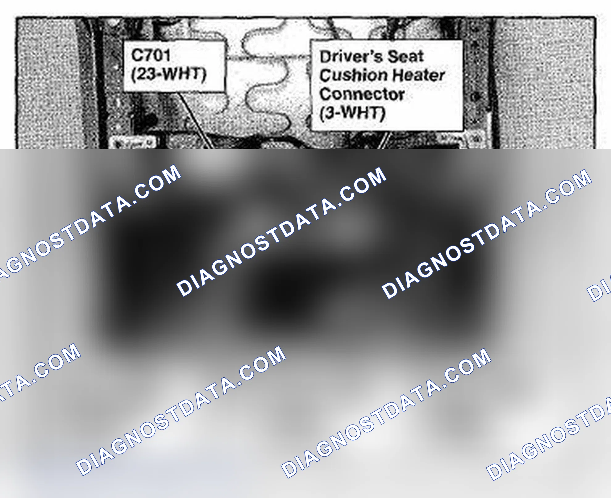 Scheme 1101: Under Driver's Seat Component Location (Photo 92)