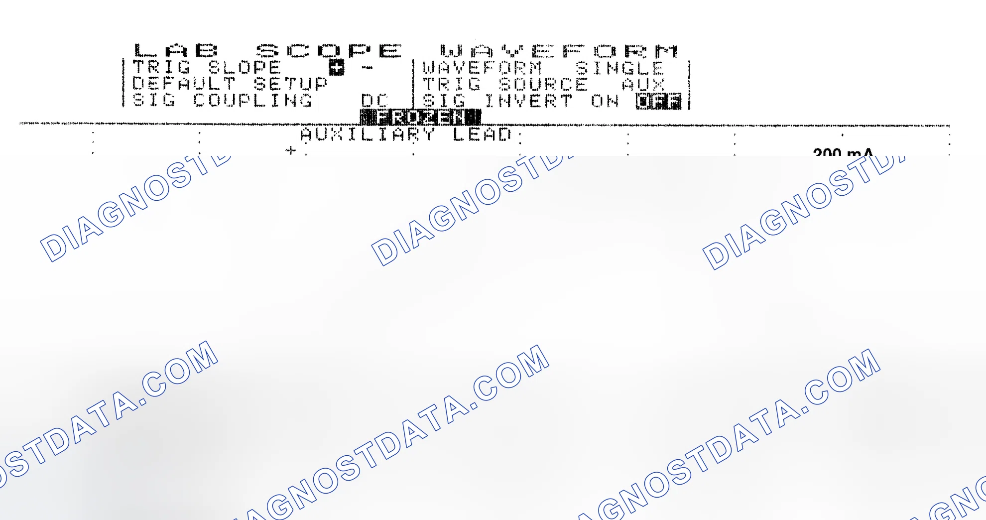 Scheme 13: Single Injector w/Normal Current Flow - Current Pattern