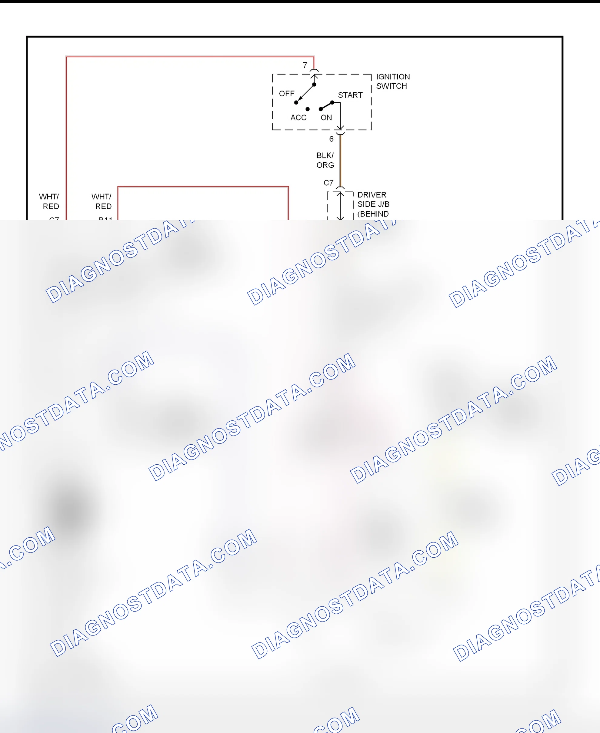 Scheme 6: Charging System Wiring Diagram (Avalon)