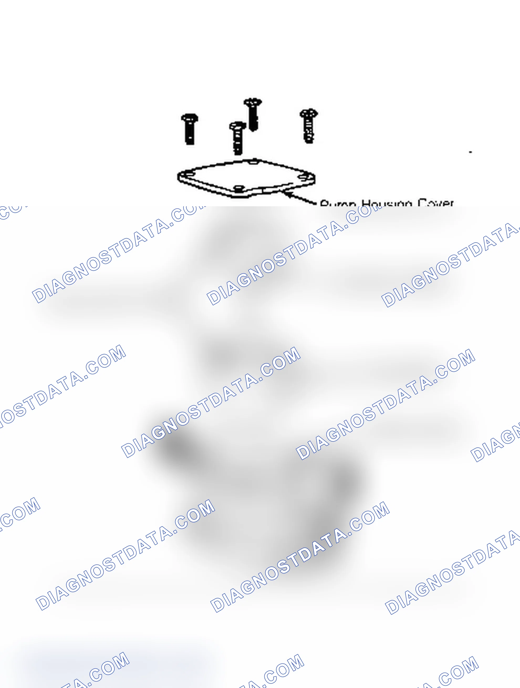 Scheme 13: Exploded View of Oil Pump Assembly