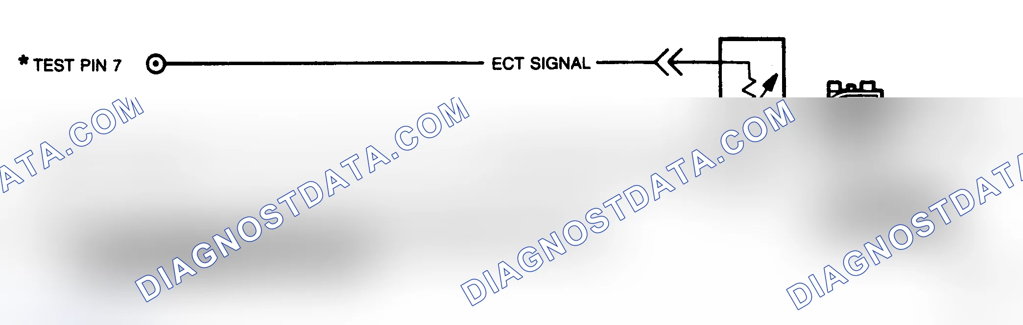 Scheme 72: Engine Coolant Temperature (ECT) Sensor Circuit