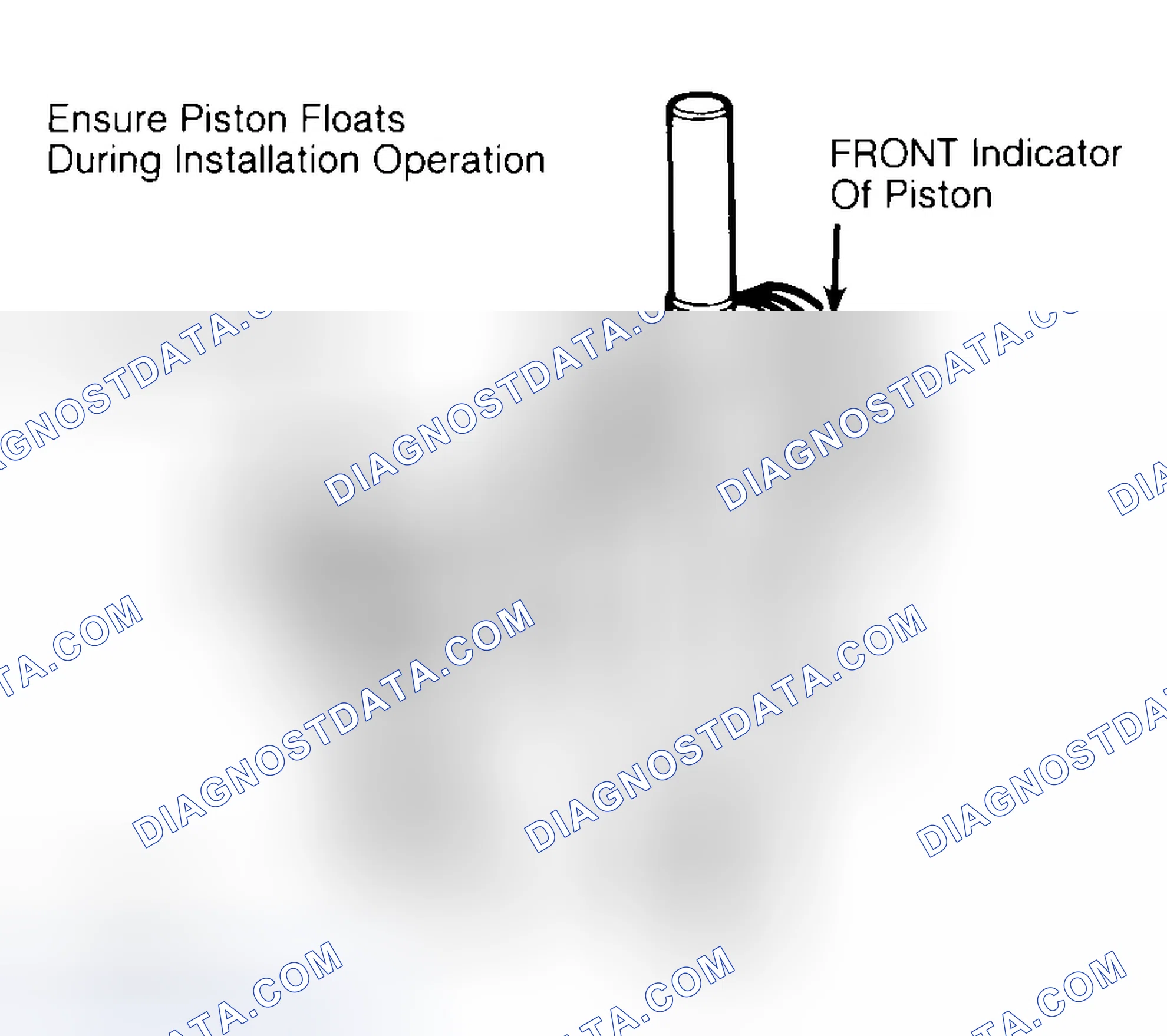 Scheme 12: Installing Typical Piston Pin