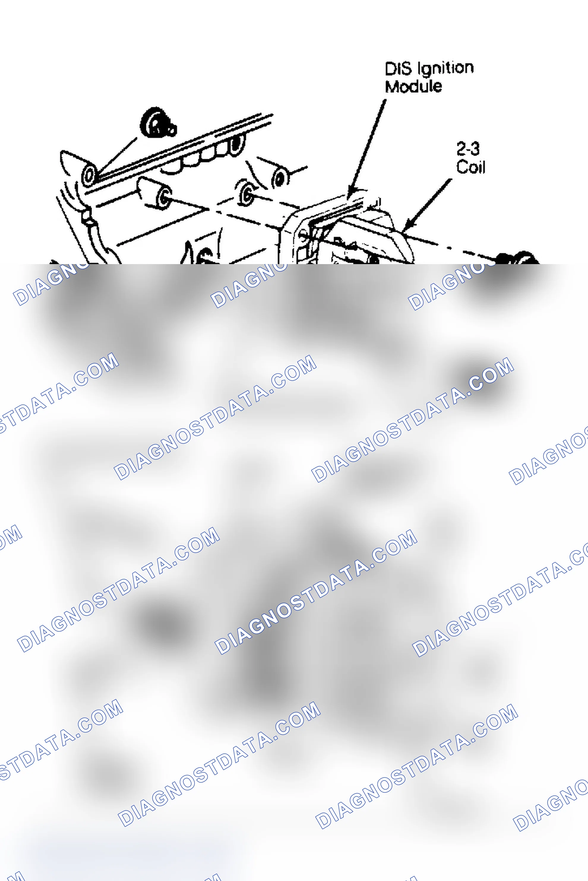 Scheme 1: 2.5L Direct Ignition System Components