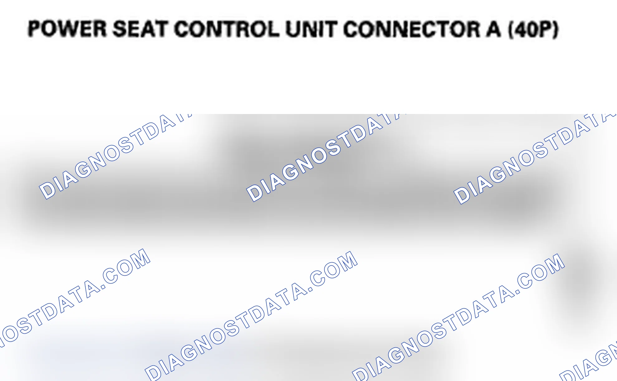 Scheme 44: DTC B1836: Power Seat Position Sensor Circuit Short