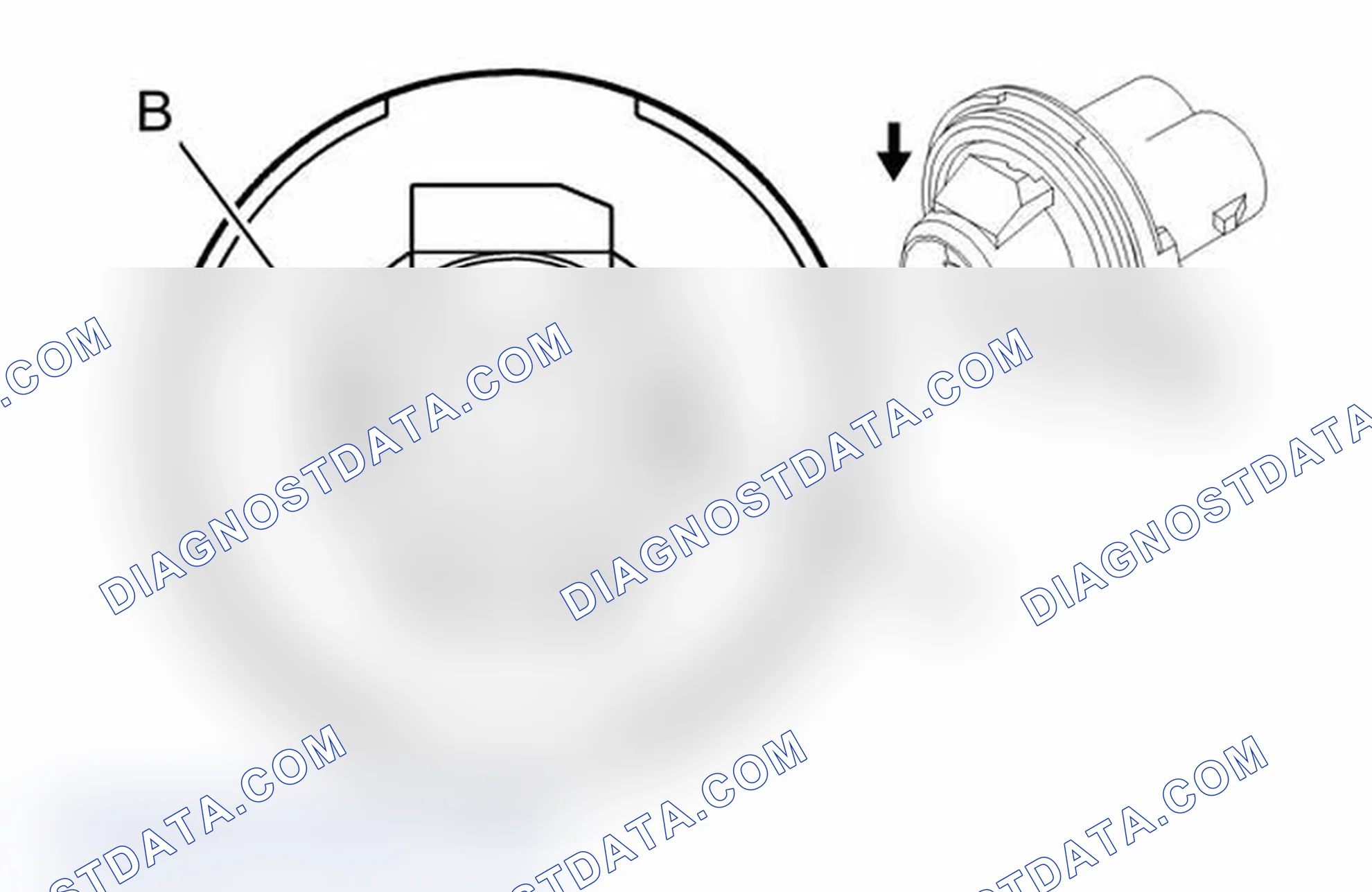 Scheme 70: License Lamp - Left