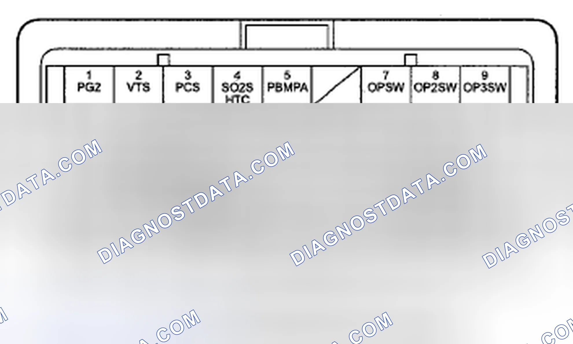 Scheme 19: PCM Inputs and Outputs at PCM Connector B (delta) (44P)