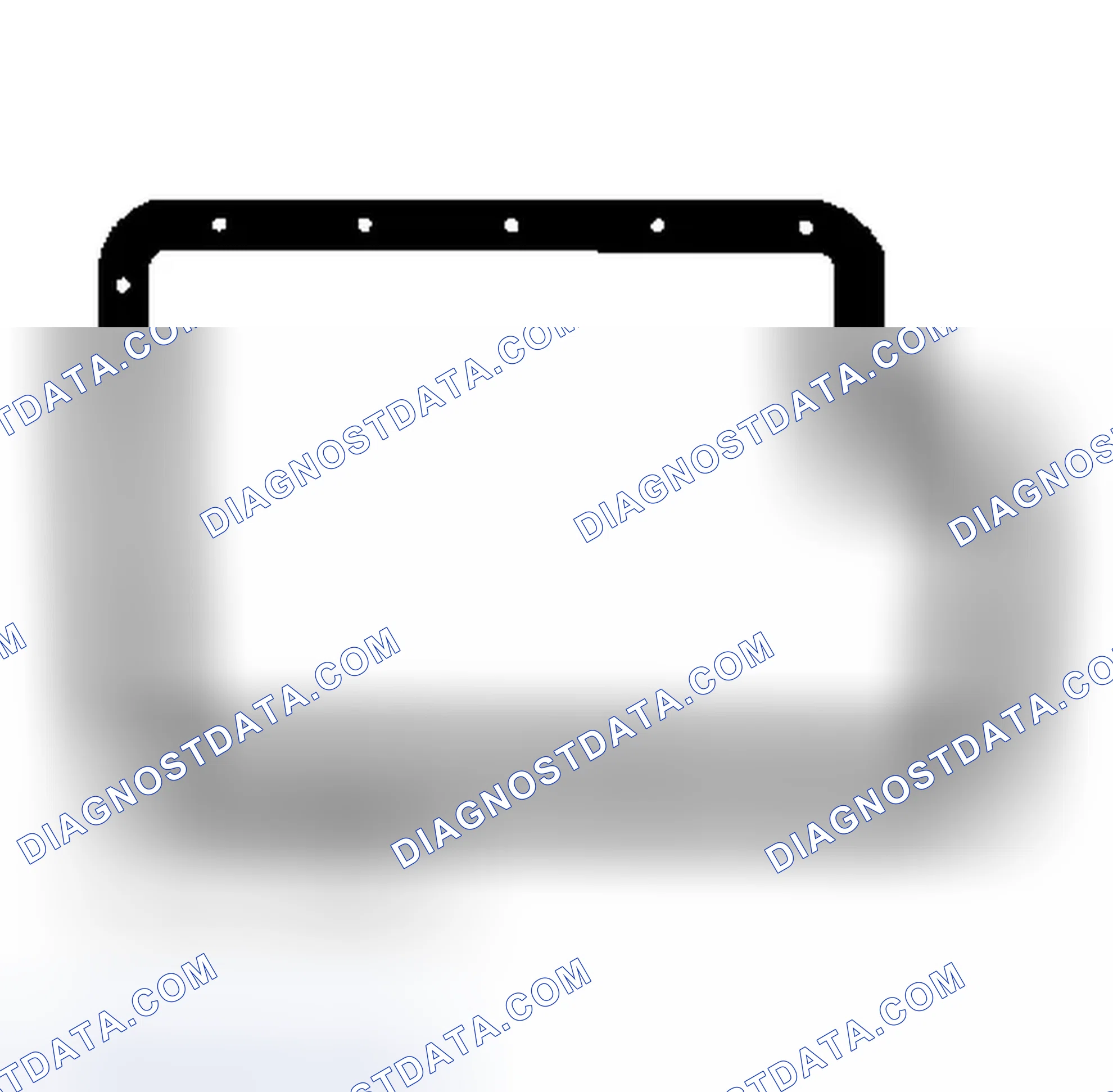 Scheme 4: Identifying Oil Pan Gasket (E4OD & 4R100)