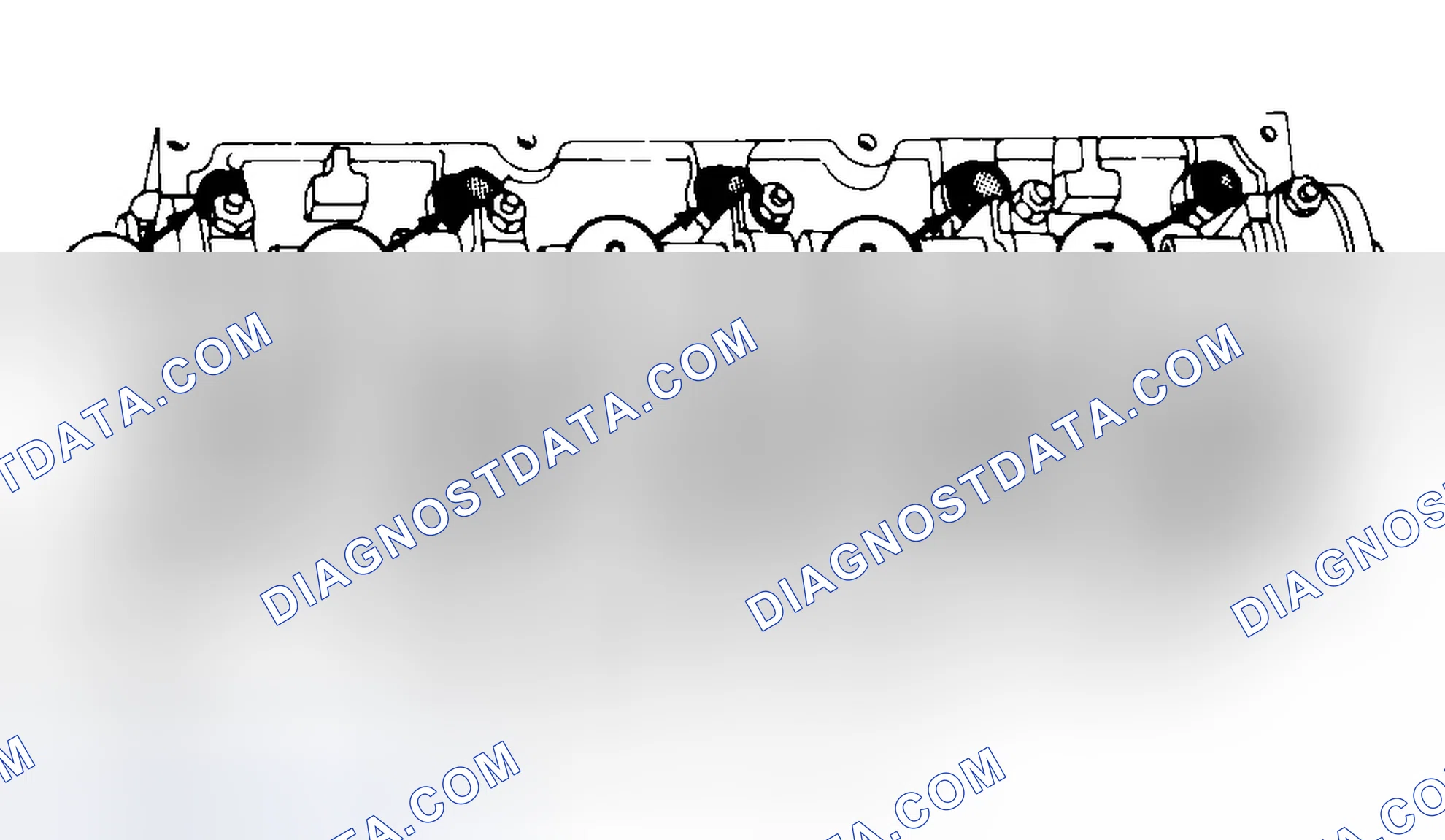 Scheme 7: Typical Cylinder Head Tightening or Loosening Sequence