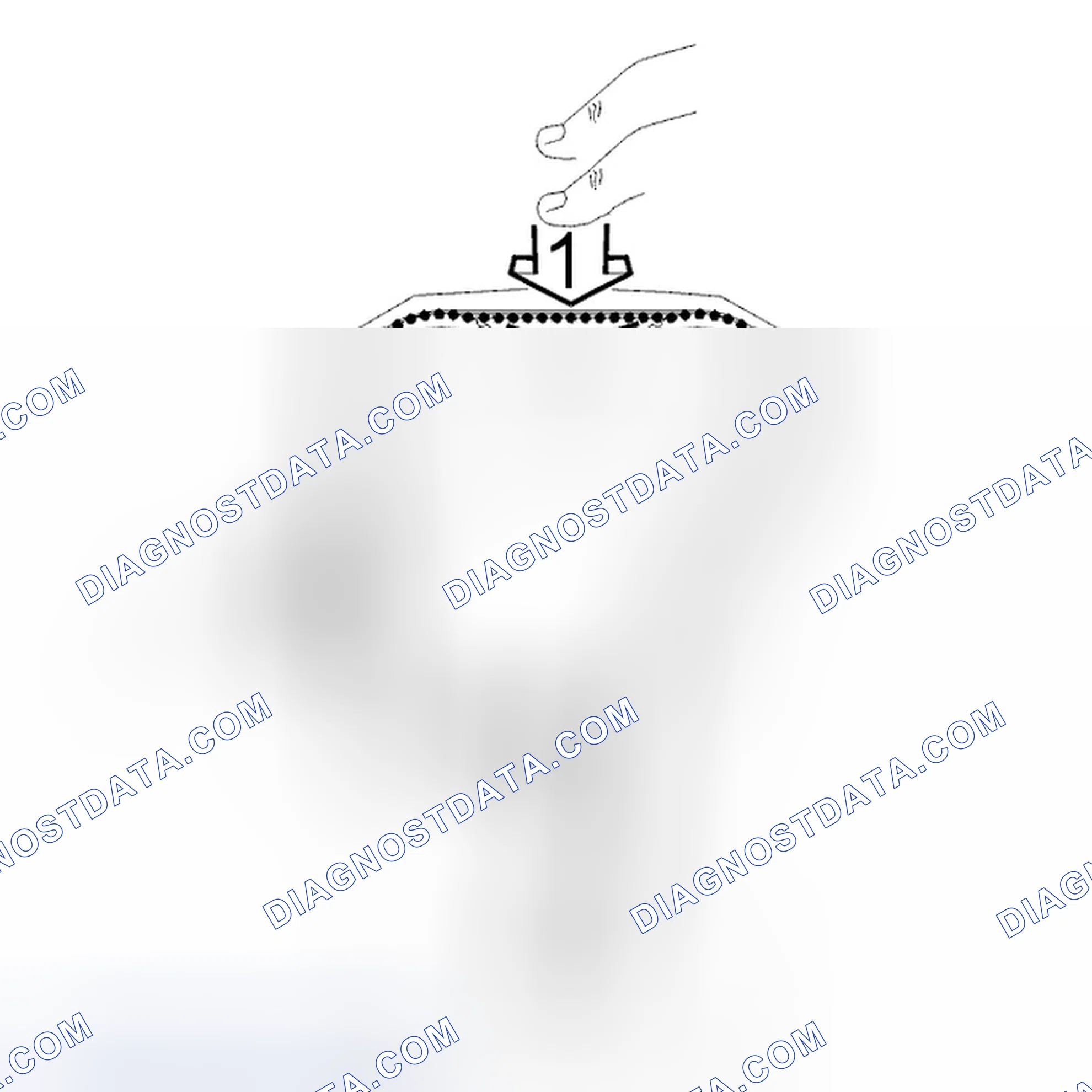 Scheme 141: Checking the markings and belt tension