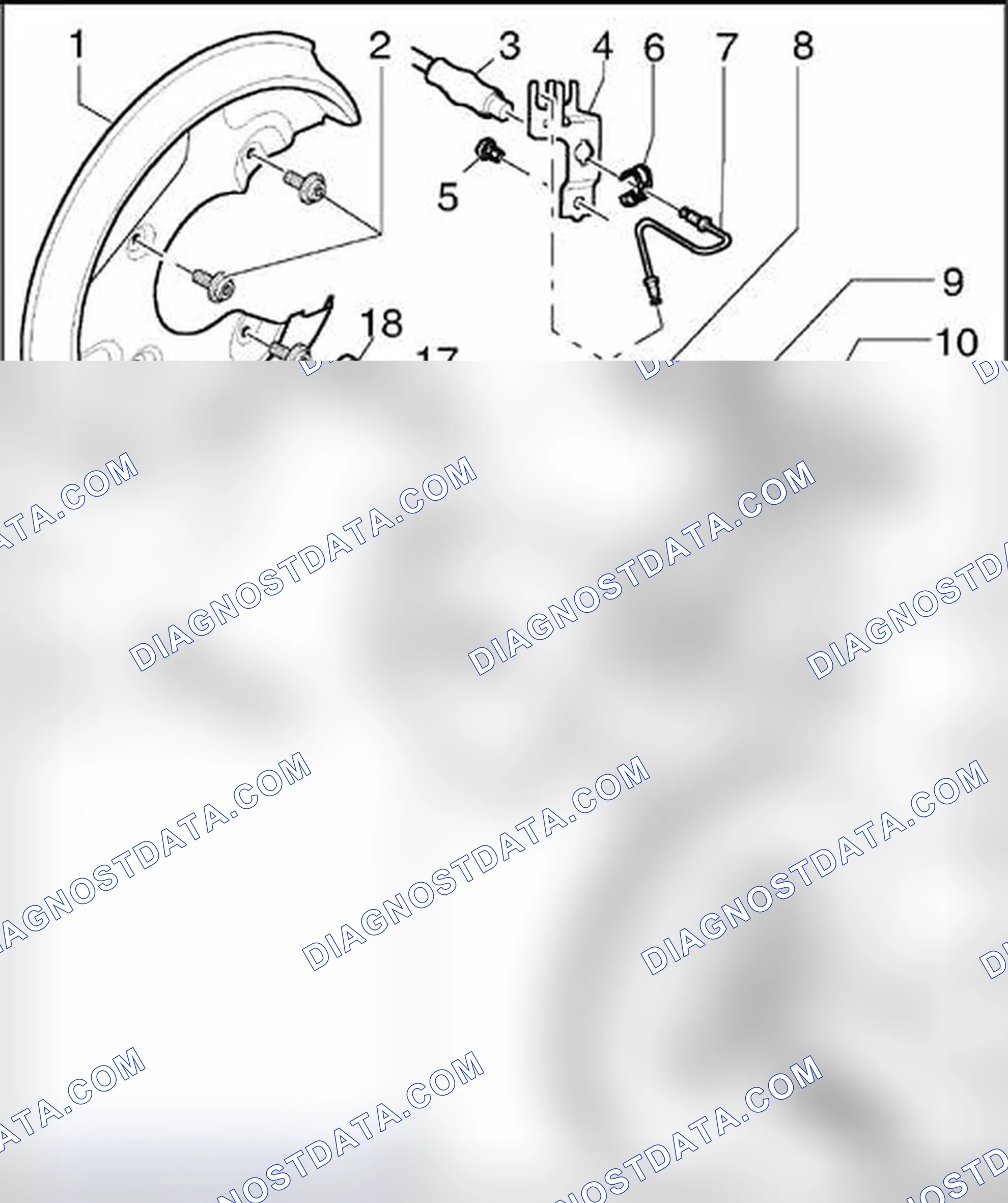 Scheme 53: Front brakes, servicing