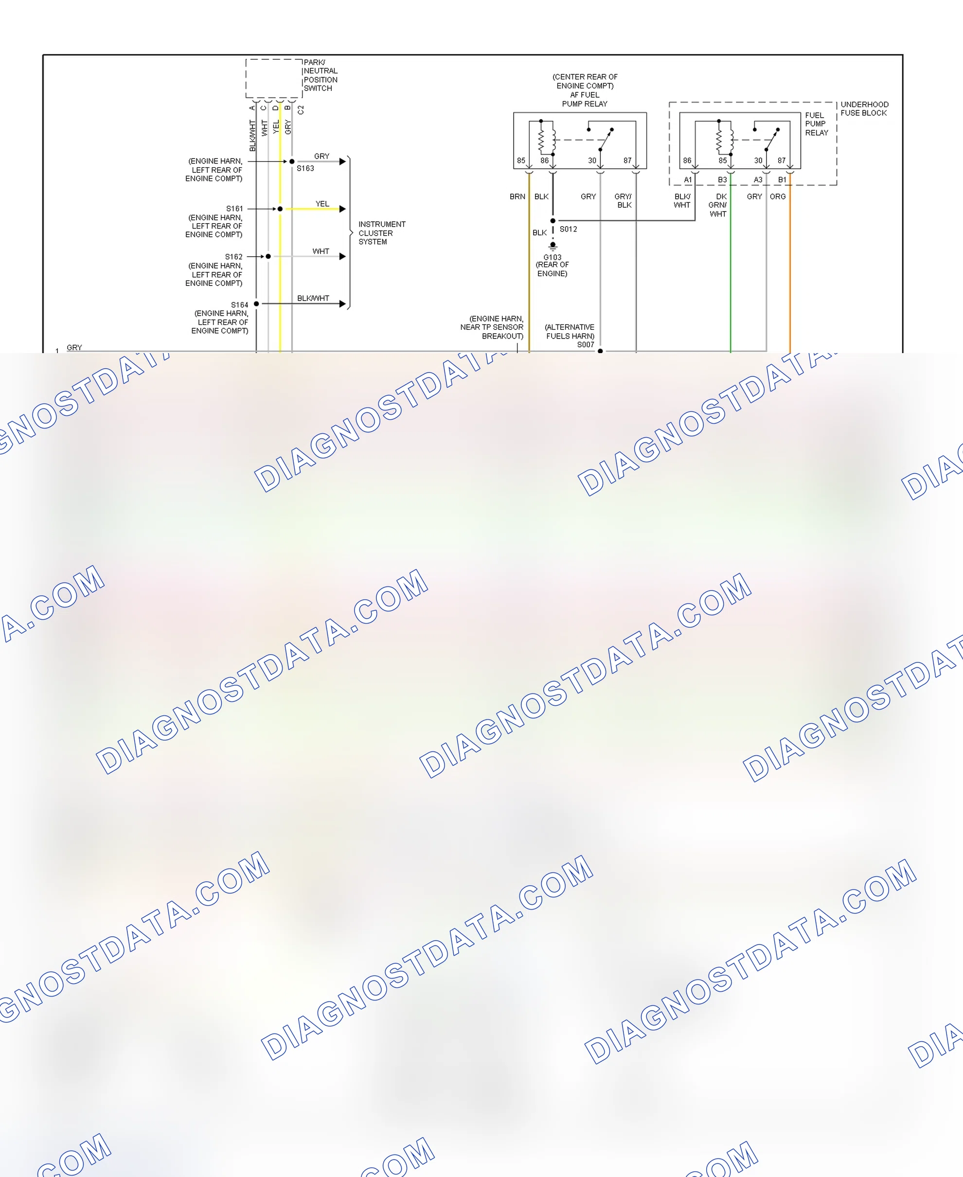 Scheme 131: PCM Wiring Diagram (Chevy Express & Savana - 5.7L CNG Bi-Fuel - 5 Of 6)