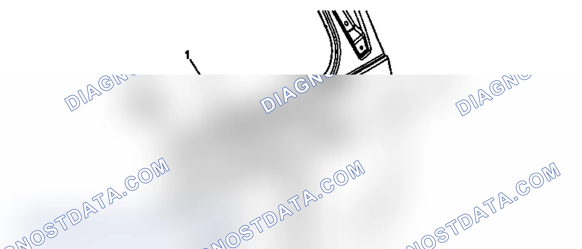Scheme 21: Rear Window Wiper Arm Parking Ramp Replacement