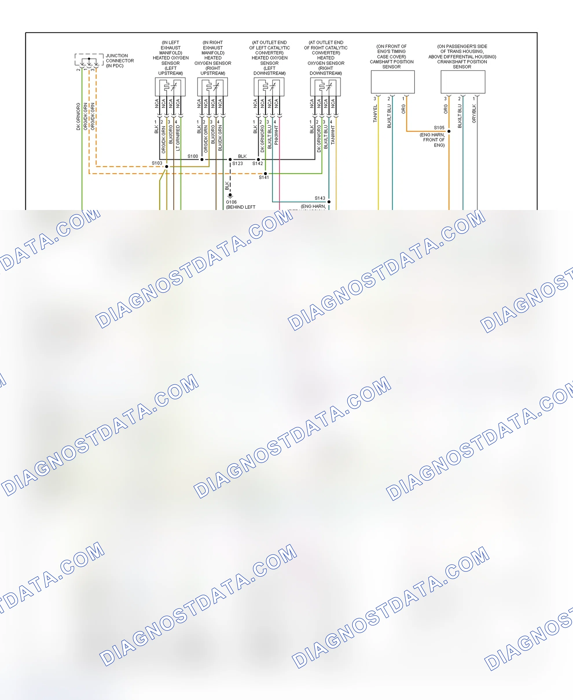 Scheme 26: PCM Wiring Diagram (Concorde & Intrepid - 3.2L, & LHS & 300M - 3.5L - 2 Of 3)