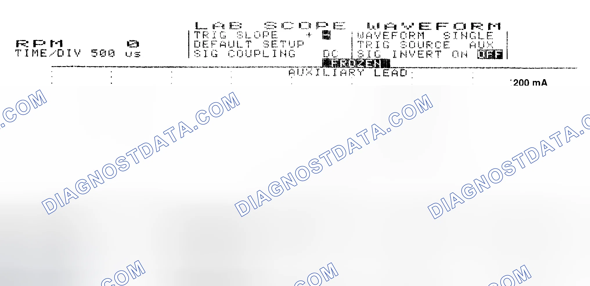 Scheme 17: Single Injector w/Normal Current Flow - Current Pattern