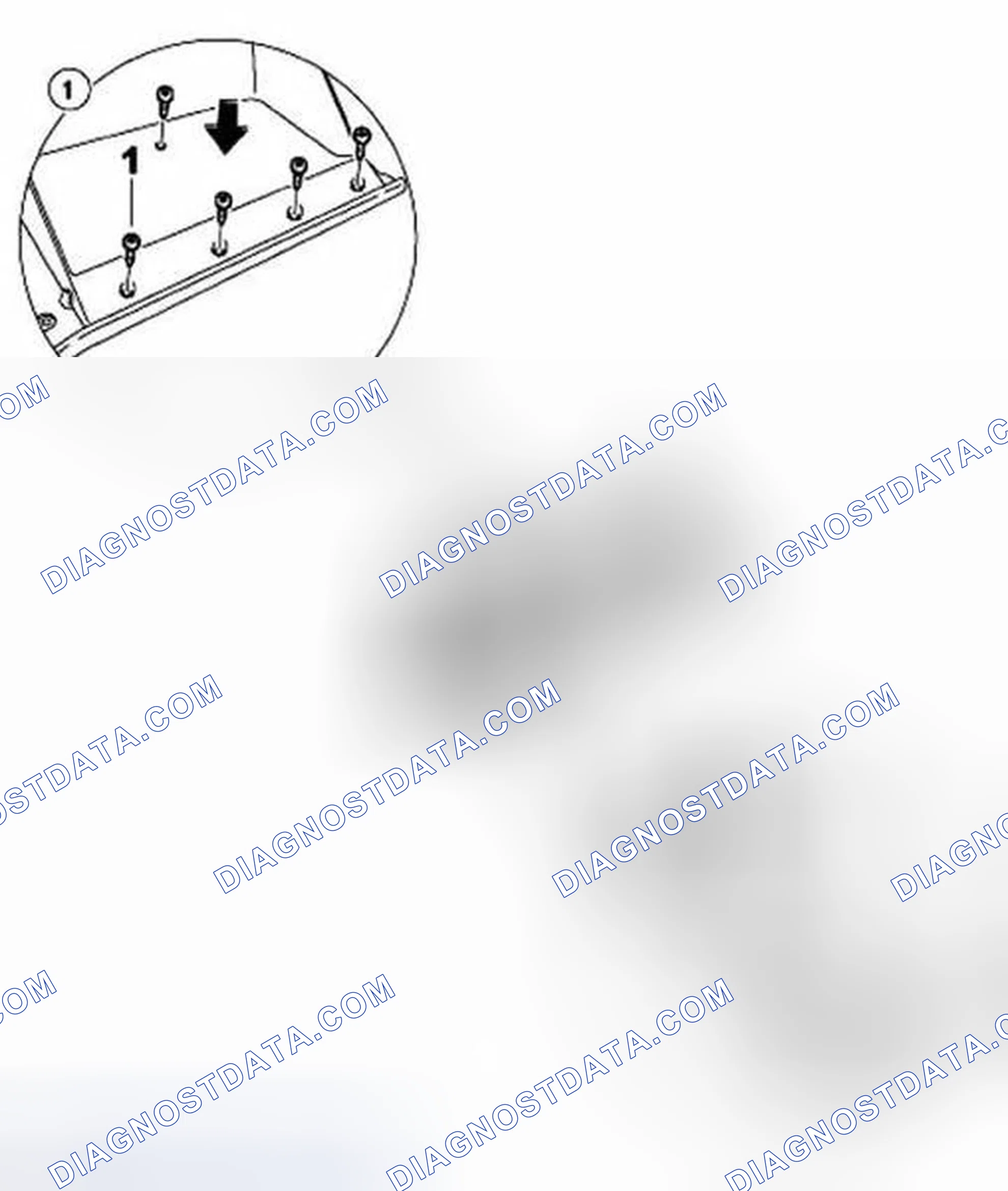 Scheme 29: Installing lid for glove compartment