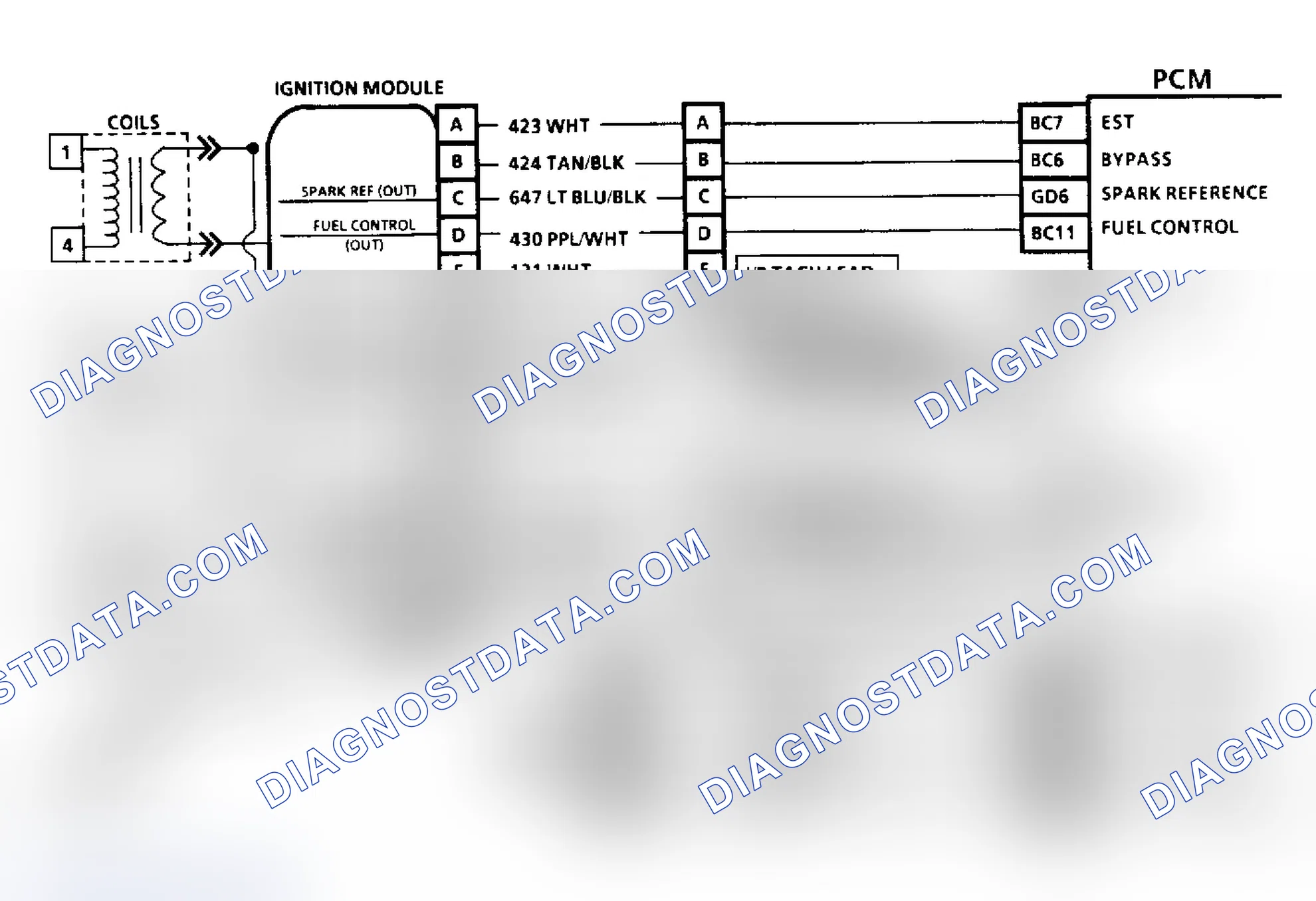 Scheme 7: Ignition System (3.8L)