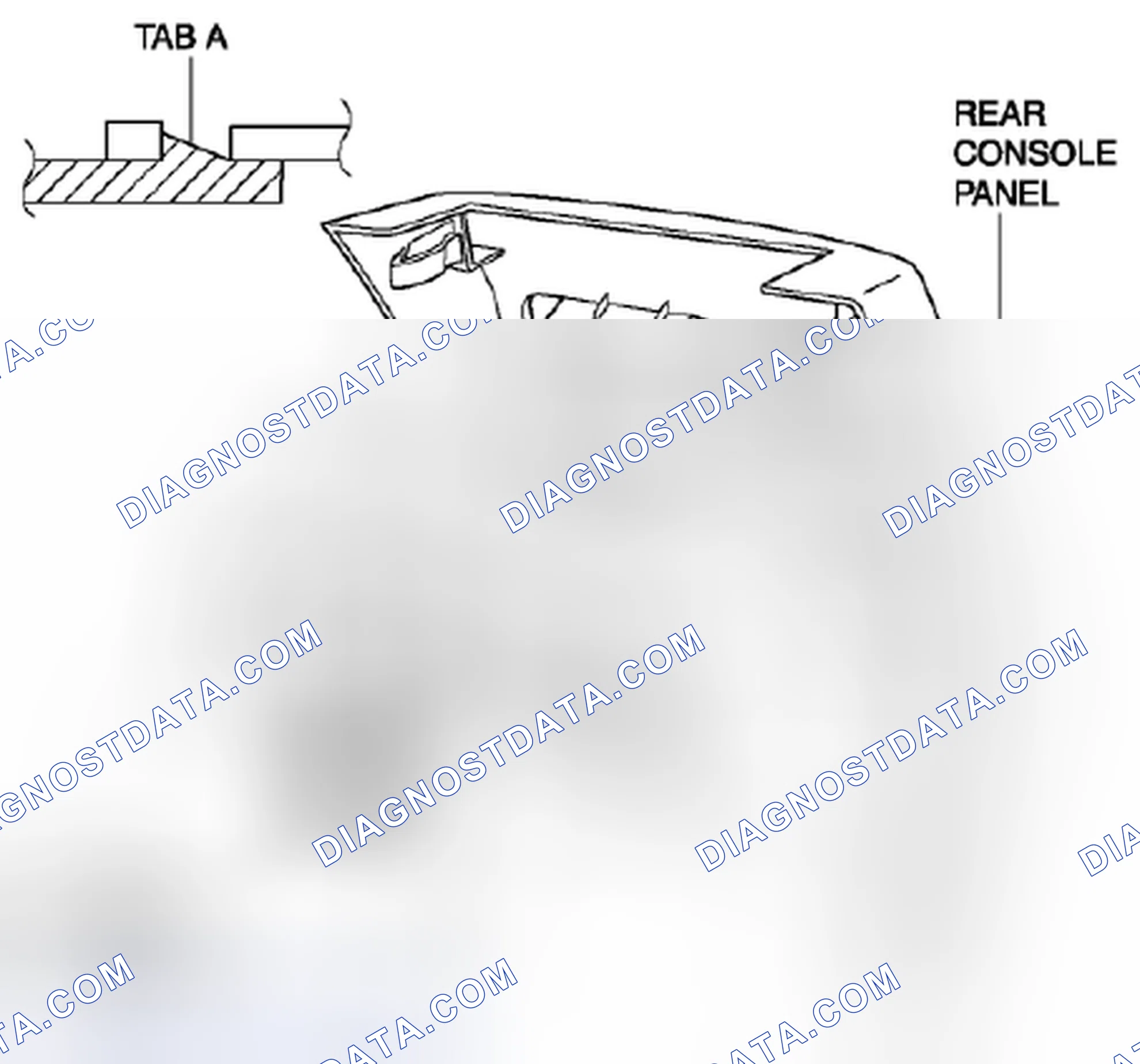 Scheme 19: Rear (Vehicles With Rear Ventilator Grille)