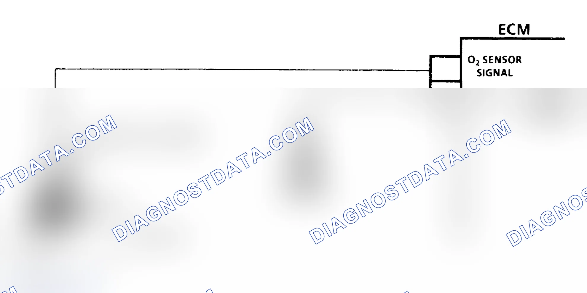 Scheme 161: Code 13, Schematic, Open Oxygen (O2) Sensor Circuit