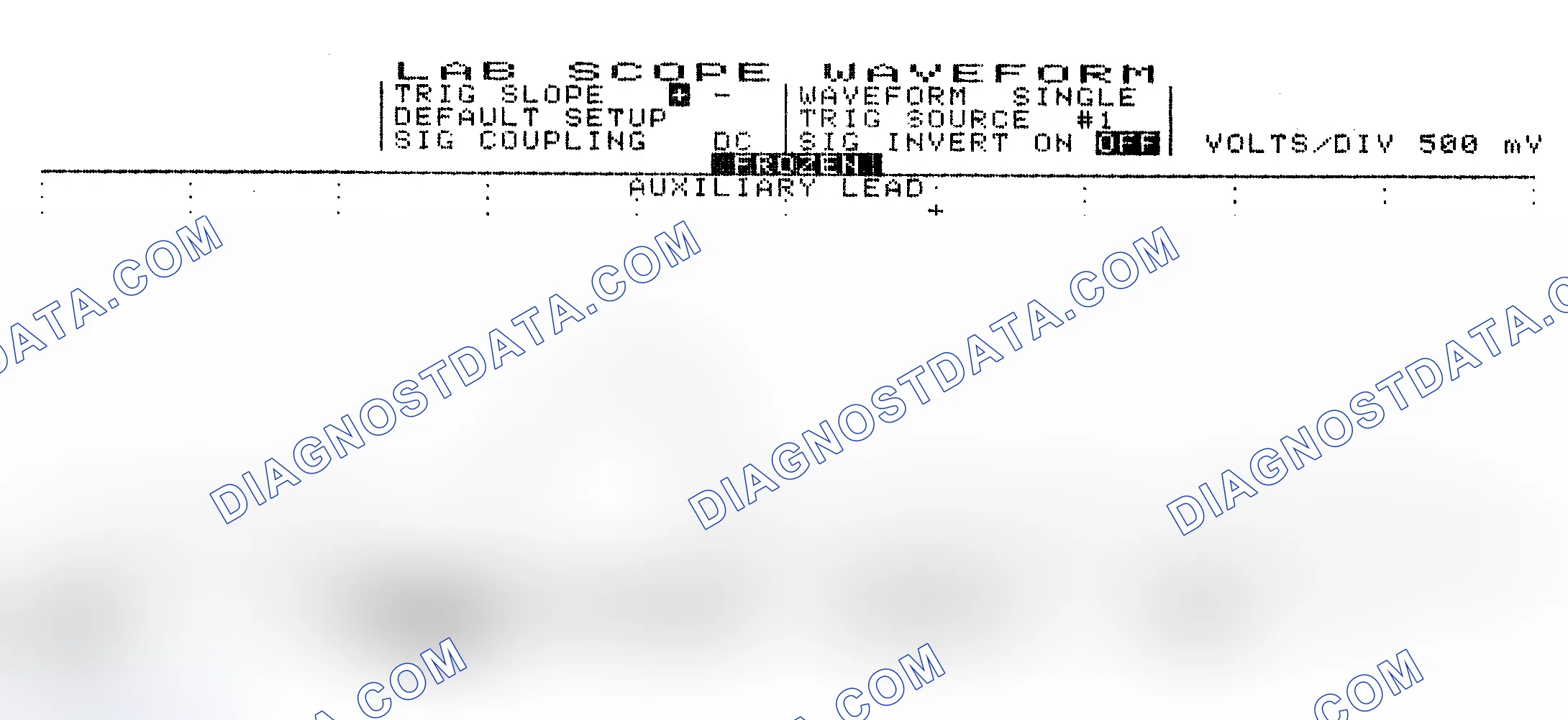 Scheme 10: Single Injector w/Excessive Current Flow - Current Pattern