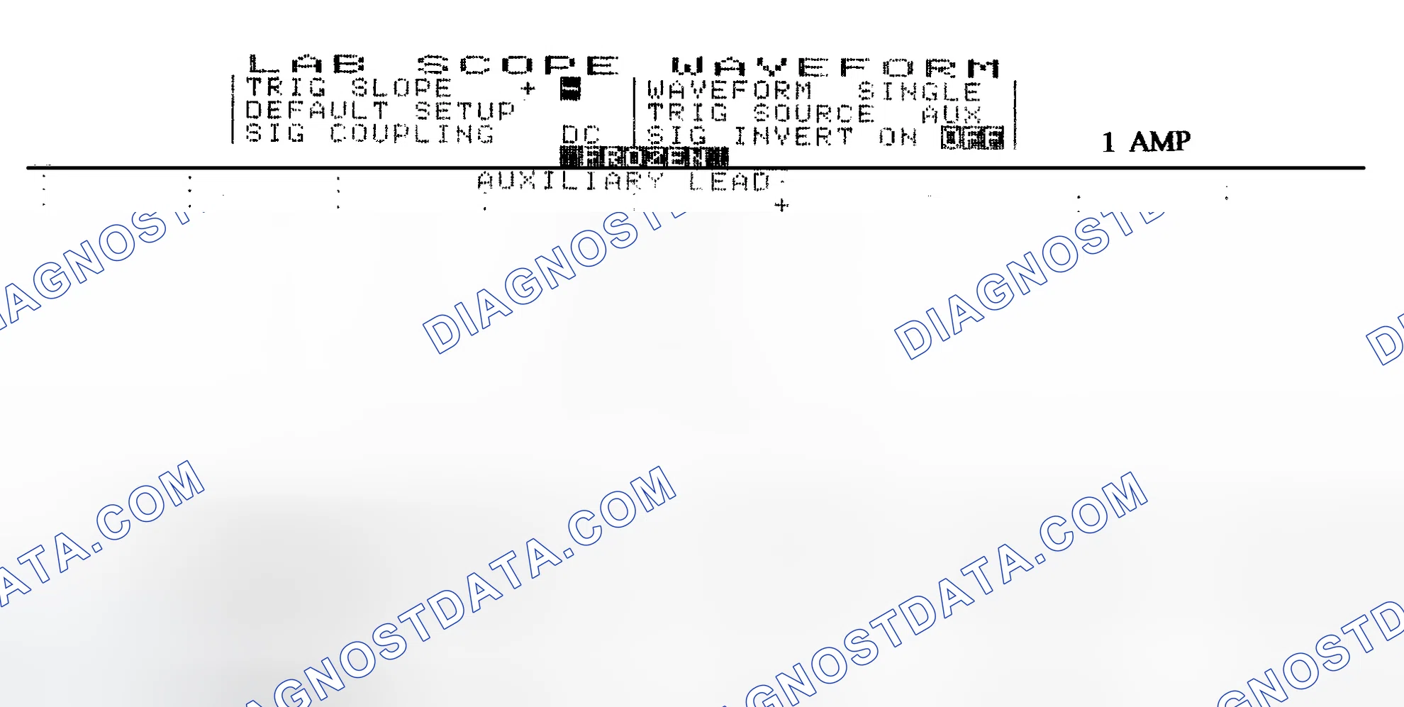 Scheme 20: Single Injector w/Normal Current Flow - Current Pattern