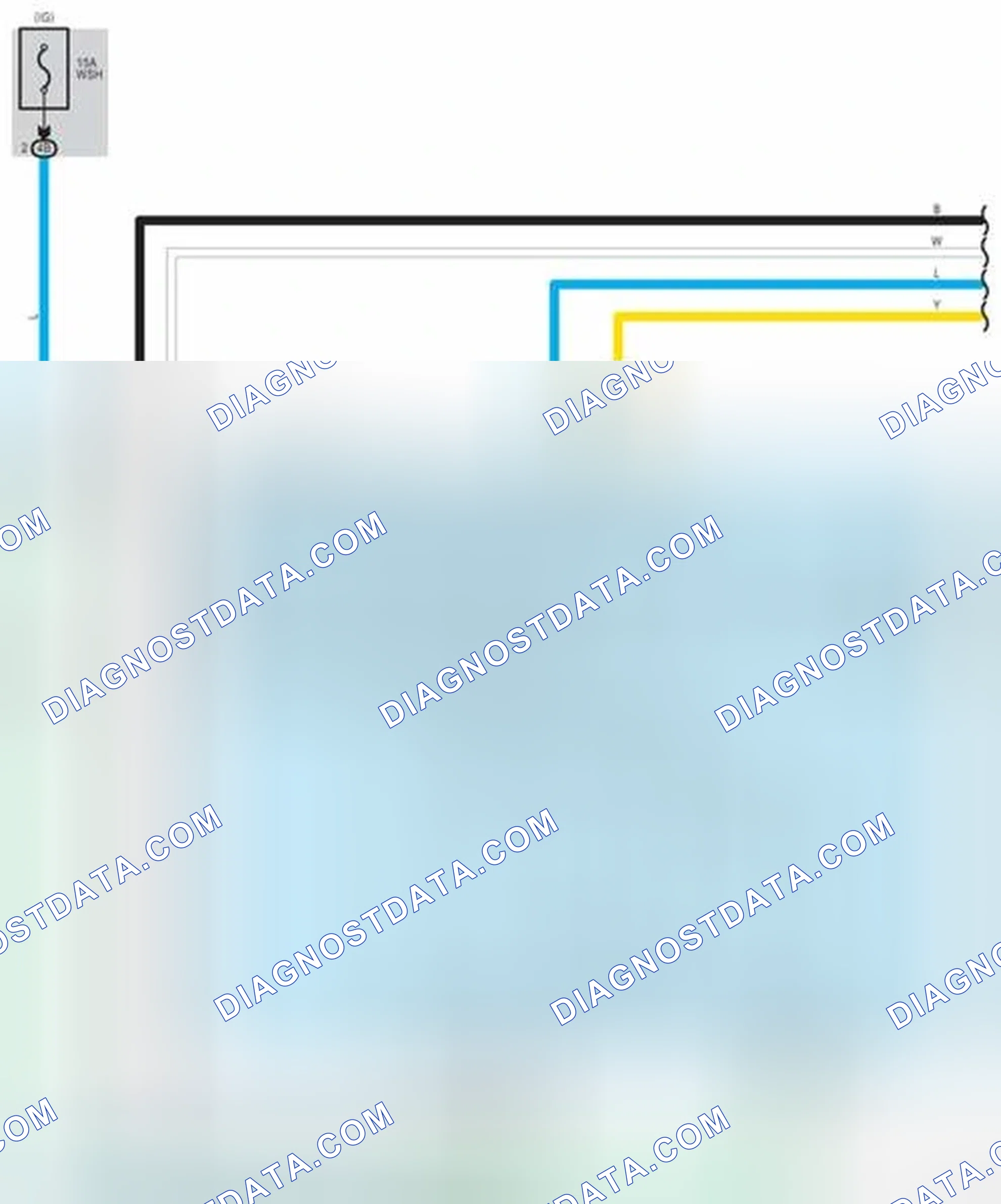 Scheme 110: Front Wiper and Washer