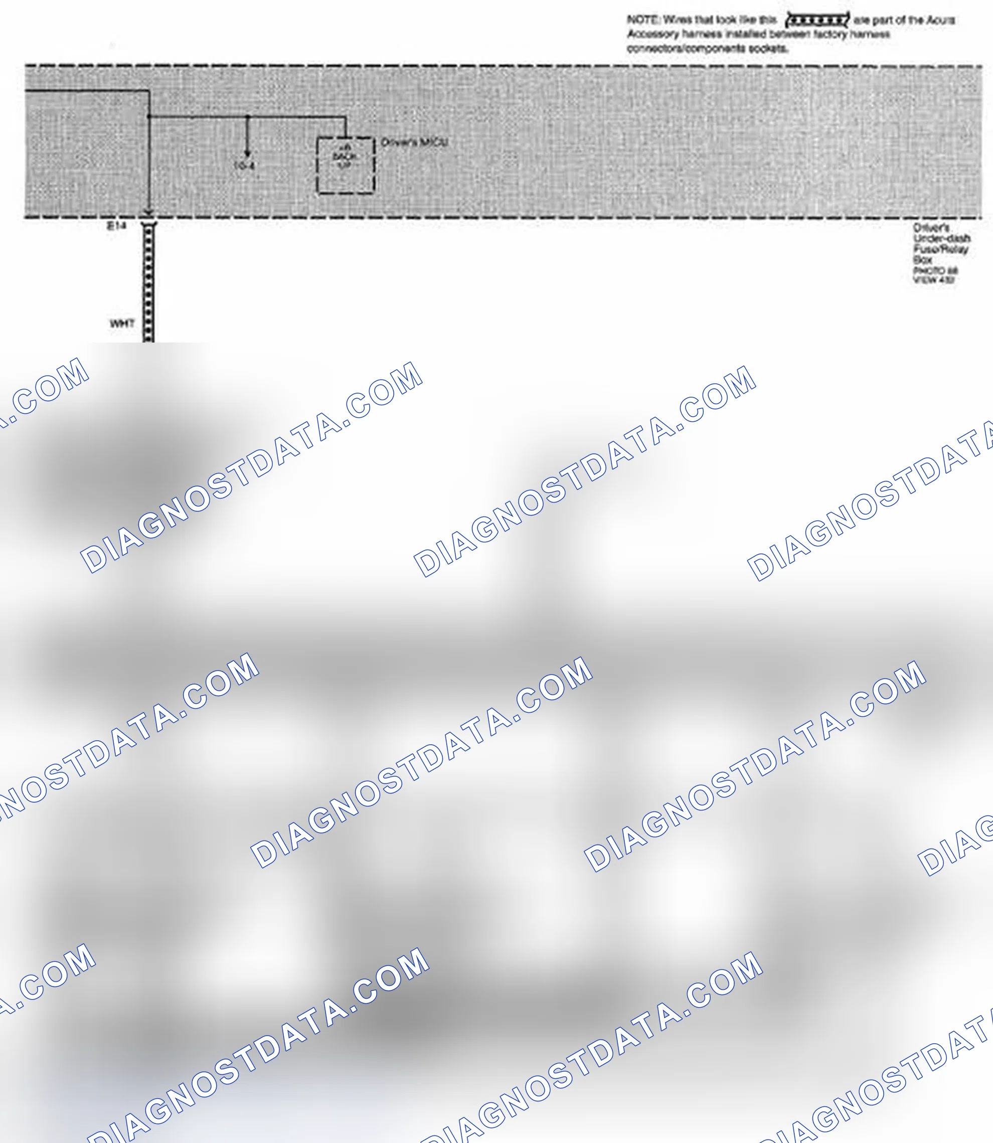 Scheme 130: Remote Starting System (Acura Accessory) - Without Keyless Access (Page 21-8)