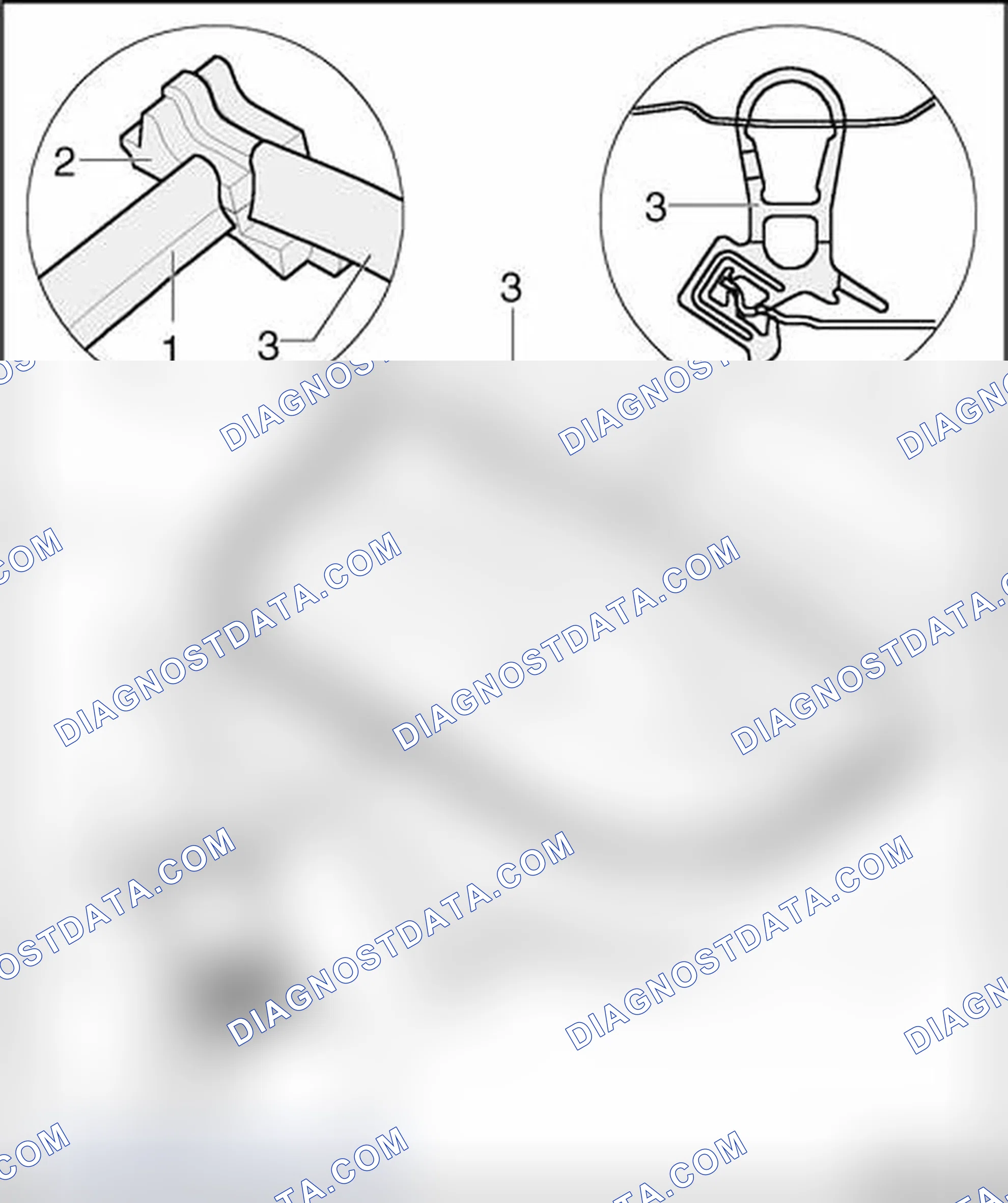 Scheme 28: Hood seal, assembly overview