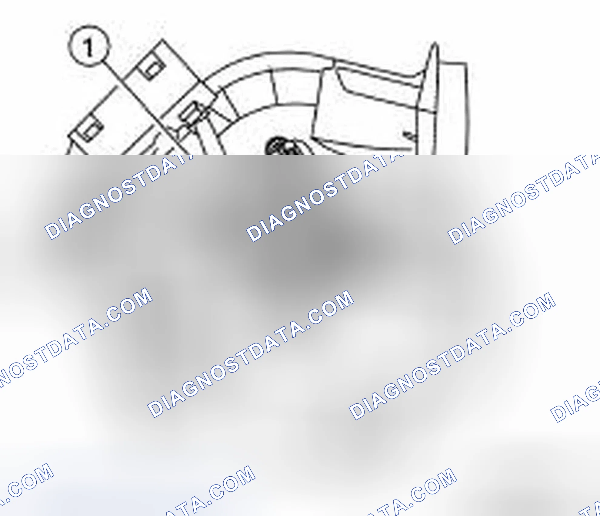 Scheme 267: INTAKE DOOR MOTOR : Removal and Installation
