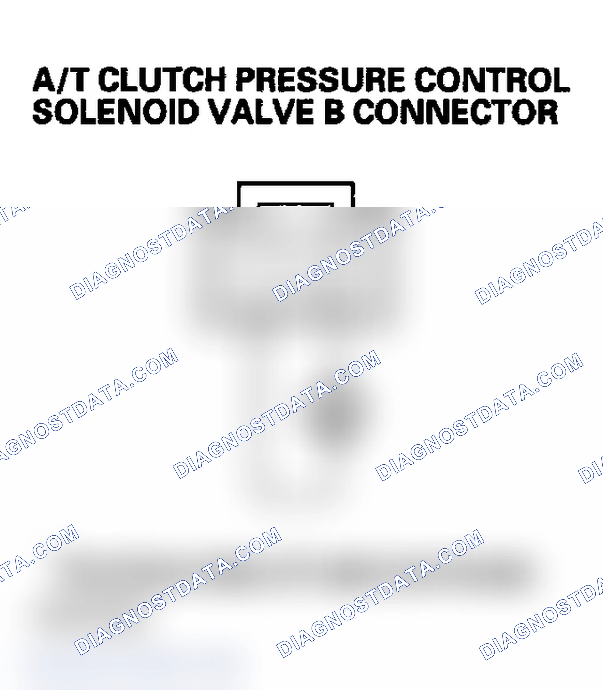 Scheme 147: DTC P0966: Problem in A/T Clutch Pressure Control Solenoid Valve B Circuit
