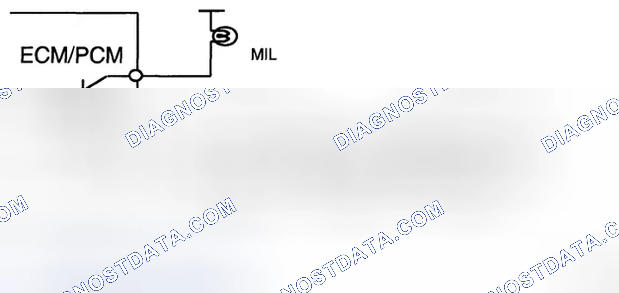 Scheme 60: 2) MIL (MALFUNCTION INDICATION LAMP) - MIL ACTIVITY BY TRANSISTOR