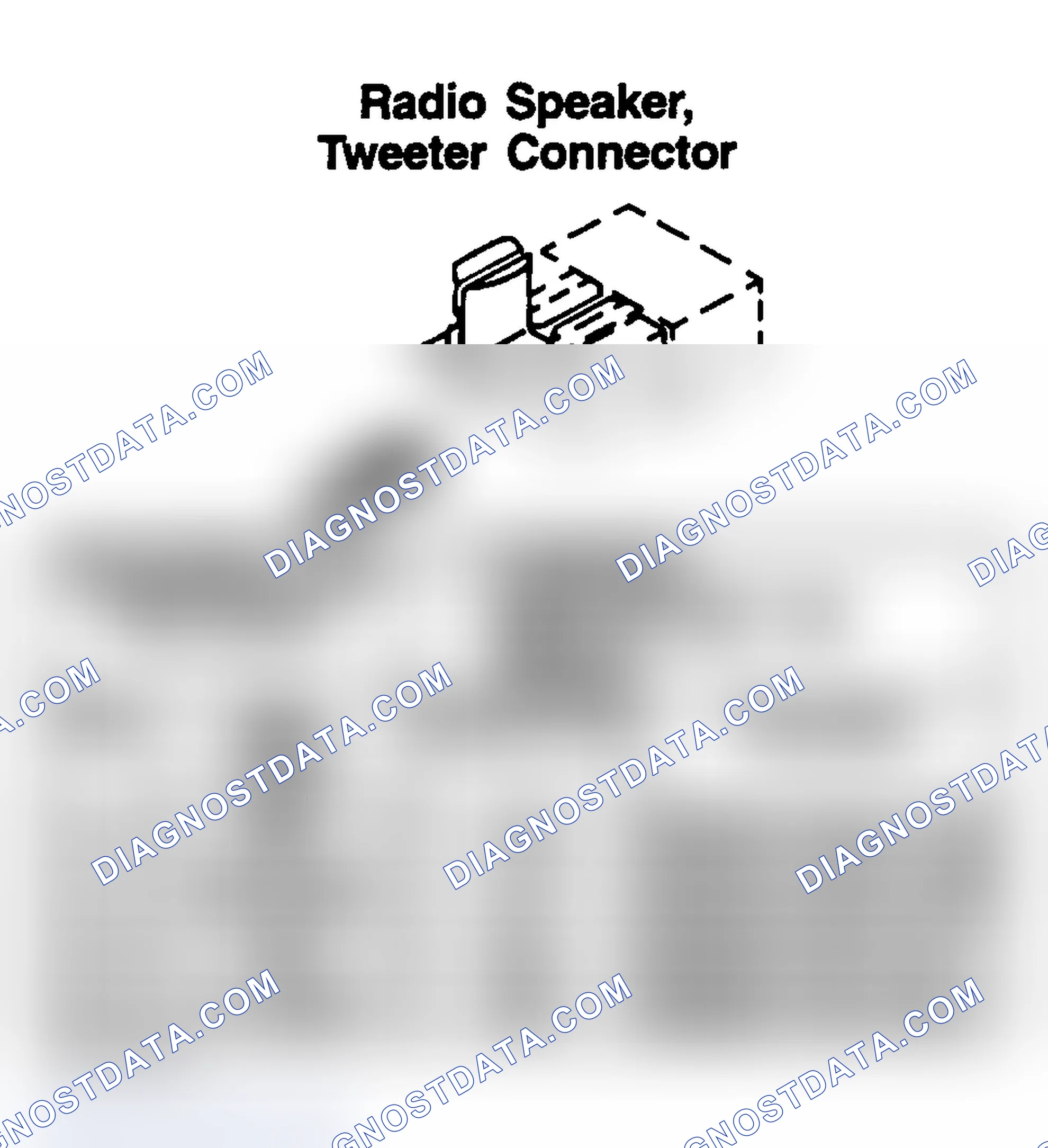 Scheme 233: RADIO SPEAKER (TWEETER)