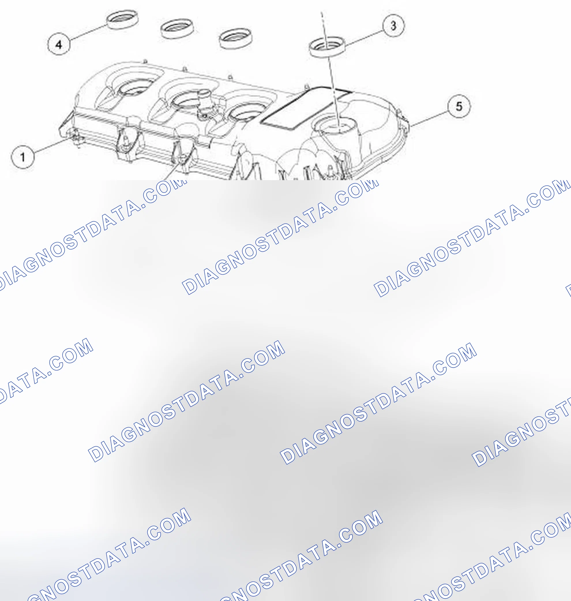 Scheme 366: Valve Cover - RH (View 2 of 2)