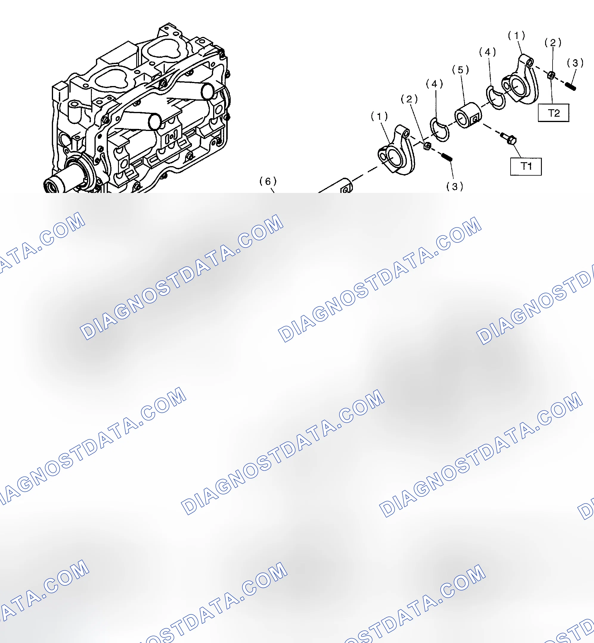 Scheme 21: VALVE ROCKER ASSEMBLY