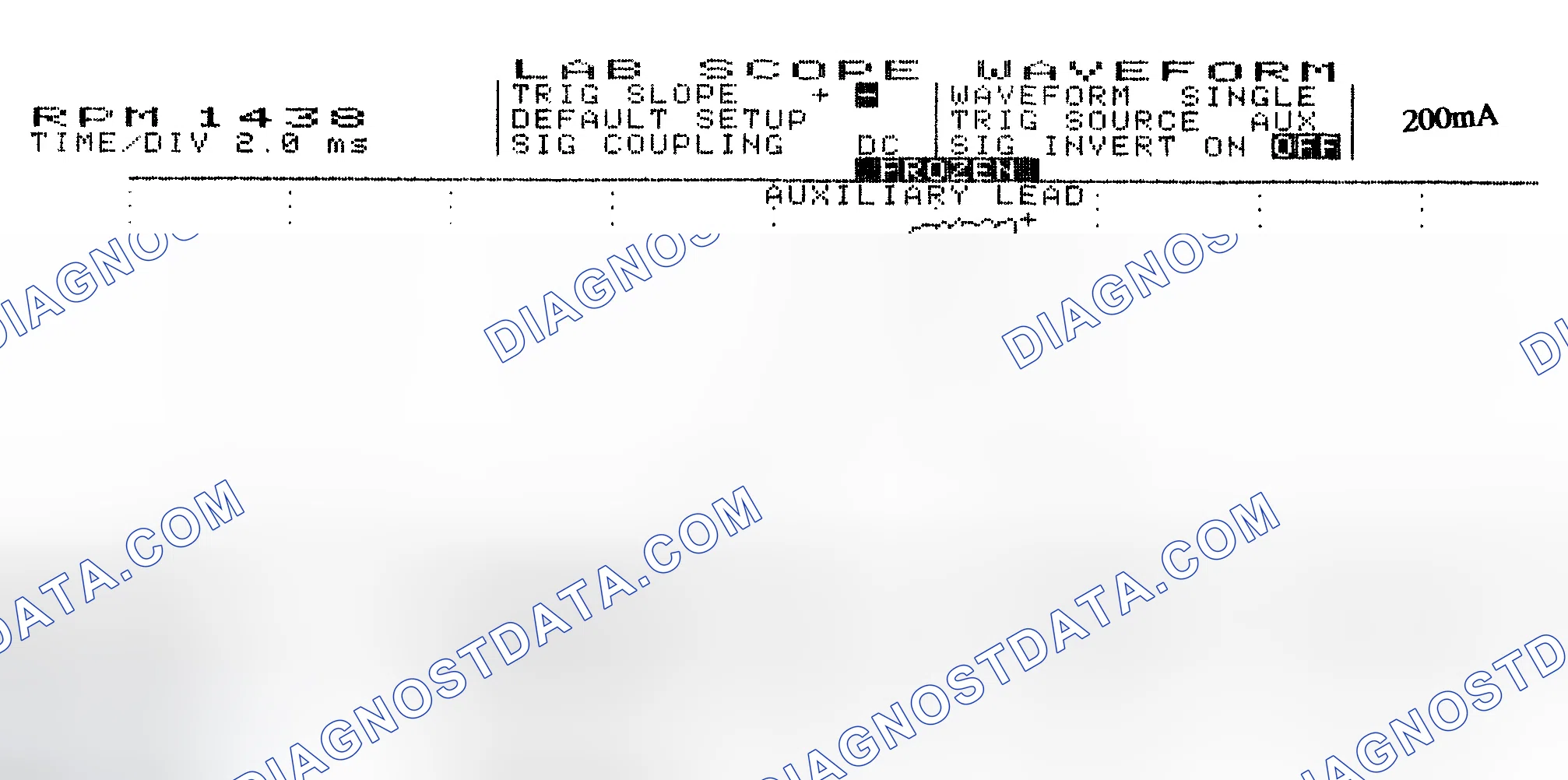 Scheme 15: Single Injector w/Normal Current Flow - Current Pattern