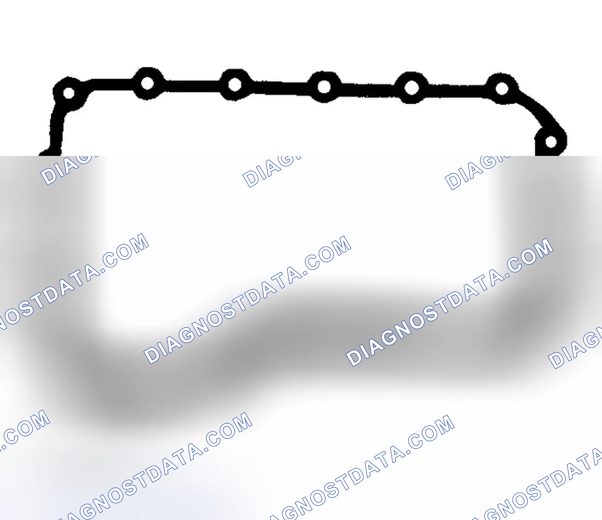 Scheme 17: Identifying Oil Pan Gasket (FA4A-EL)