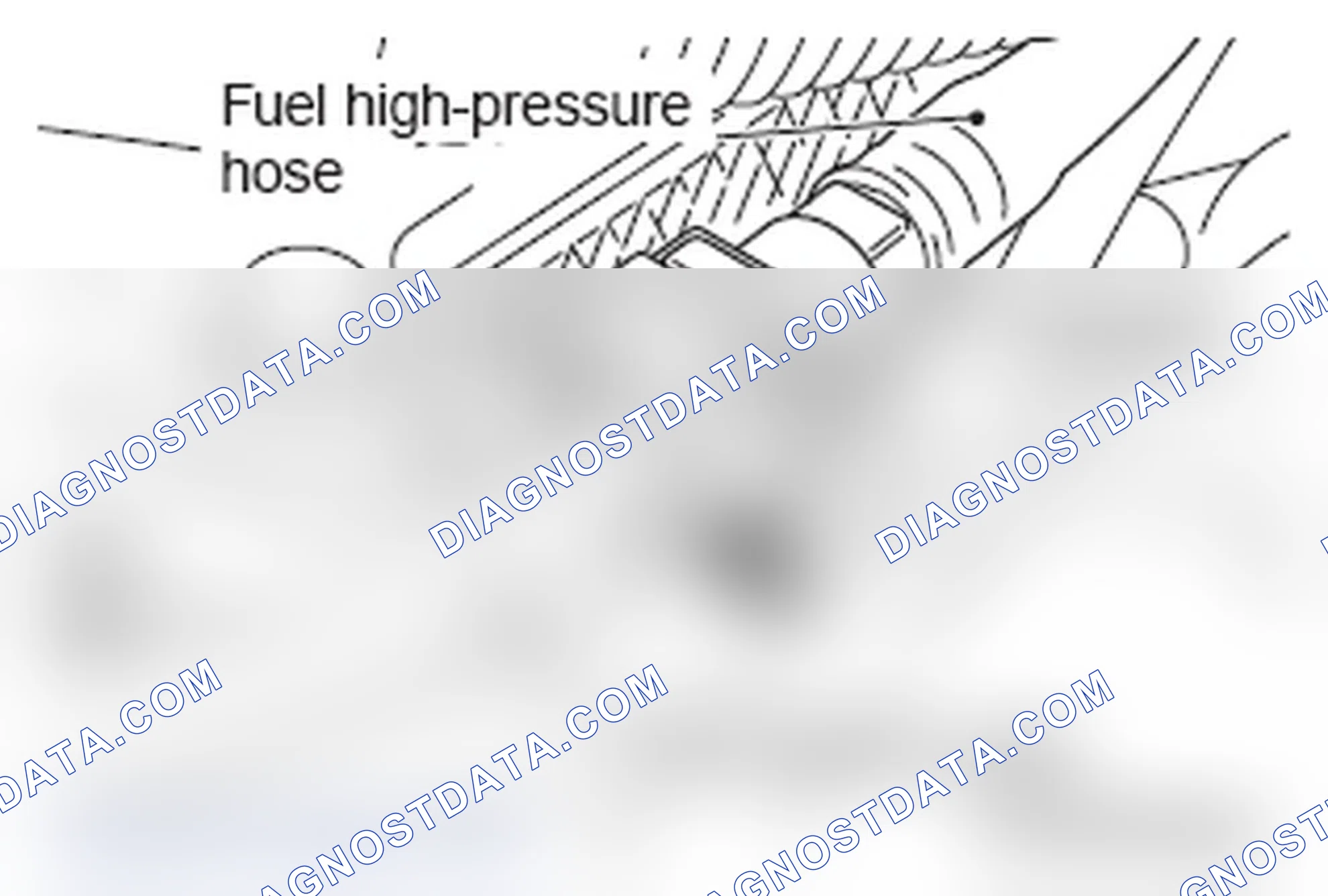 Scheme 44: << B >> FUEL HIGH-PRESSURE HOSE DISCONNECTION