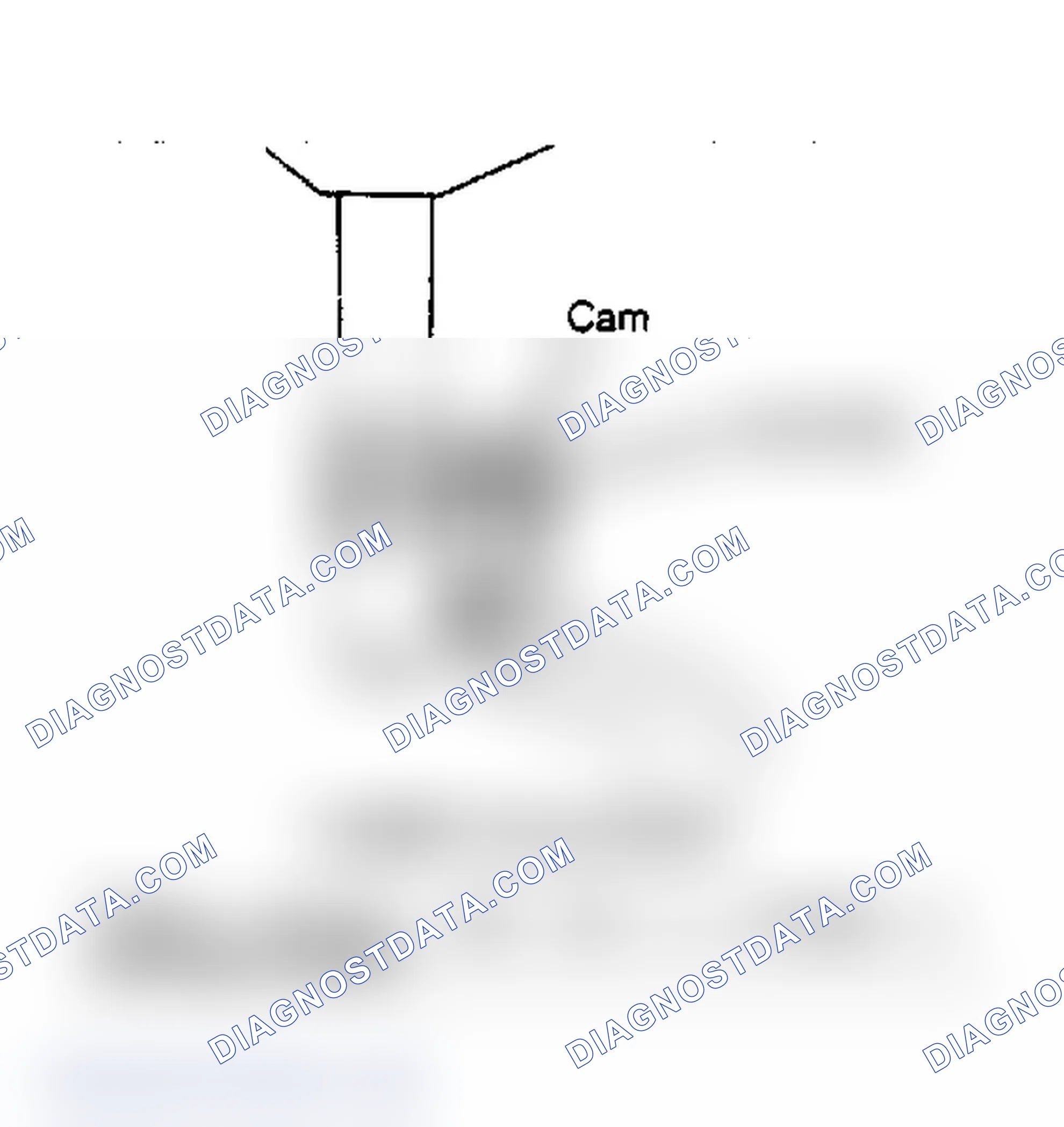 Scheme 2: Camber adjustment. Rotate eccentric cam bolt to increase or decrease camber.