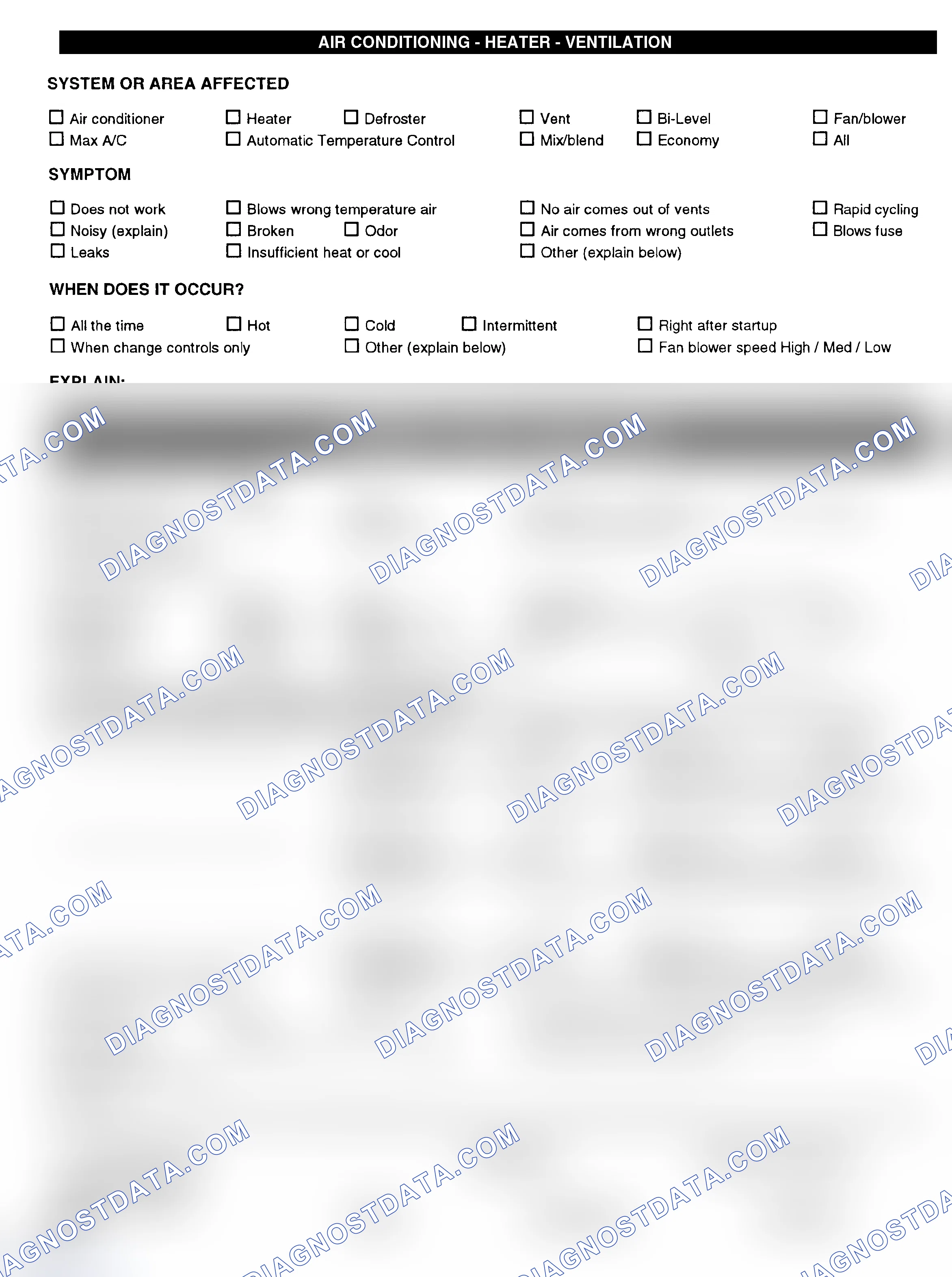 Scheme 4: Symptom Check List - Page 3