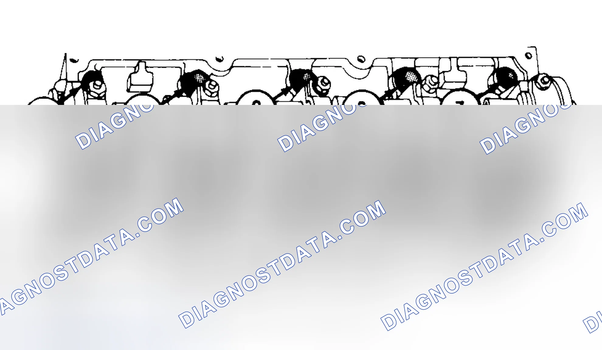 Scheme 7: Typical Cylinder Head Tightening or Loosening Sequence