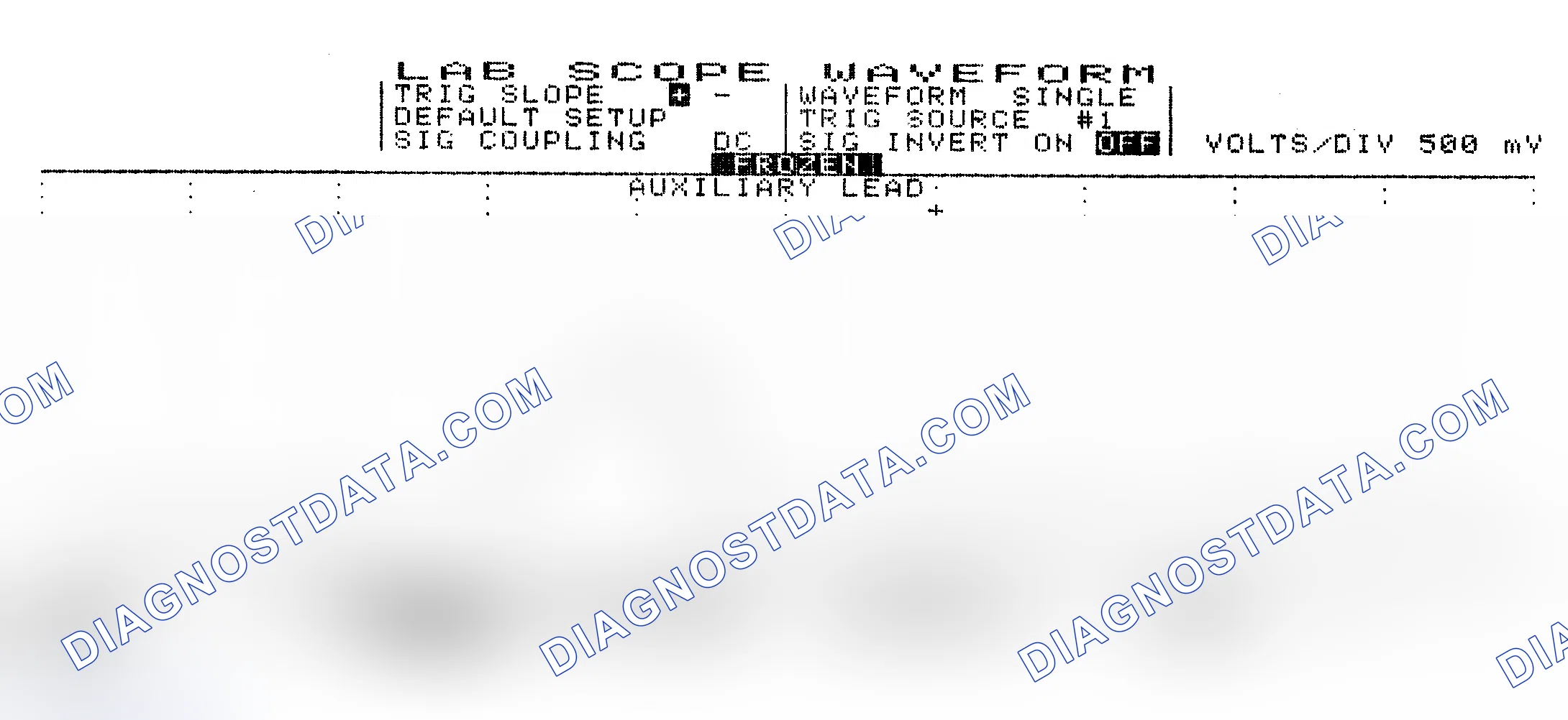 Scheme 10: Single Injector w/Excessive Current Flow - Current Pattern