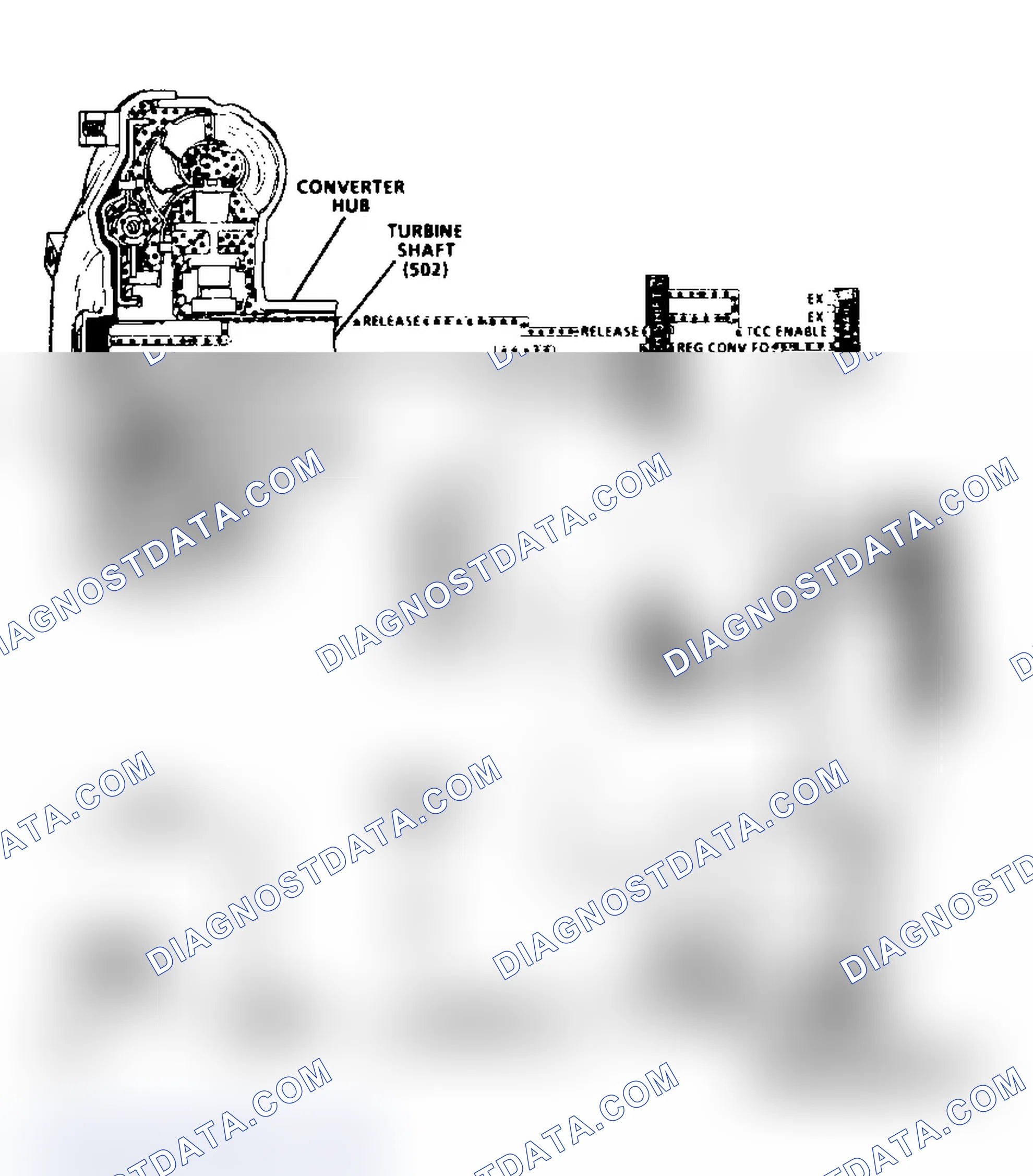 Scheme 287: Code 39 Schematic (Gasoline) TCC Stuck Off