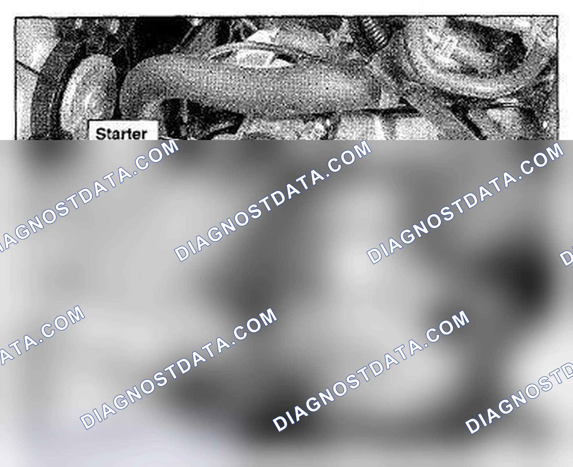 Scheme 1231: Transmission Housing (M/T) Component Location (Photo 222)