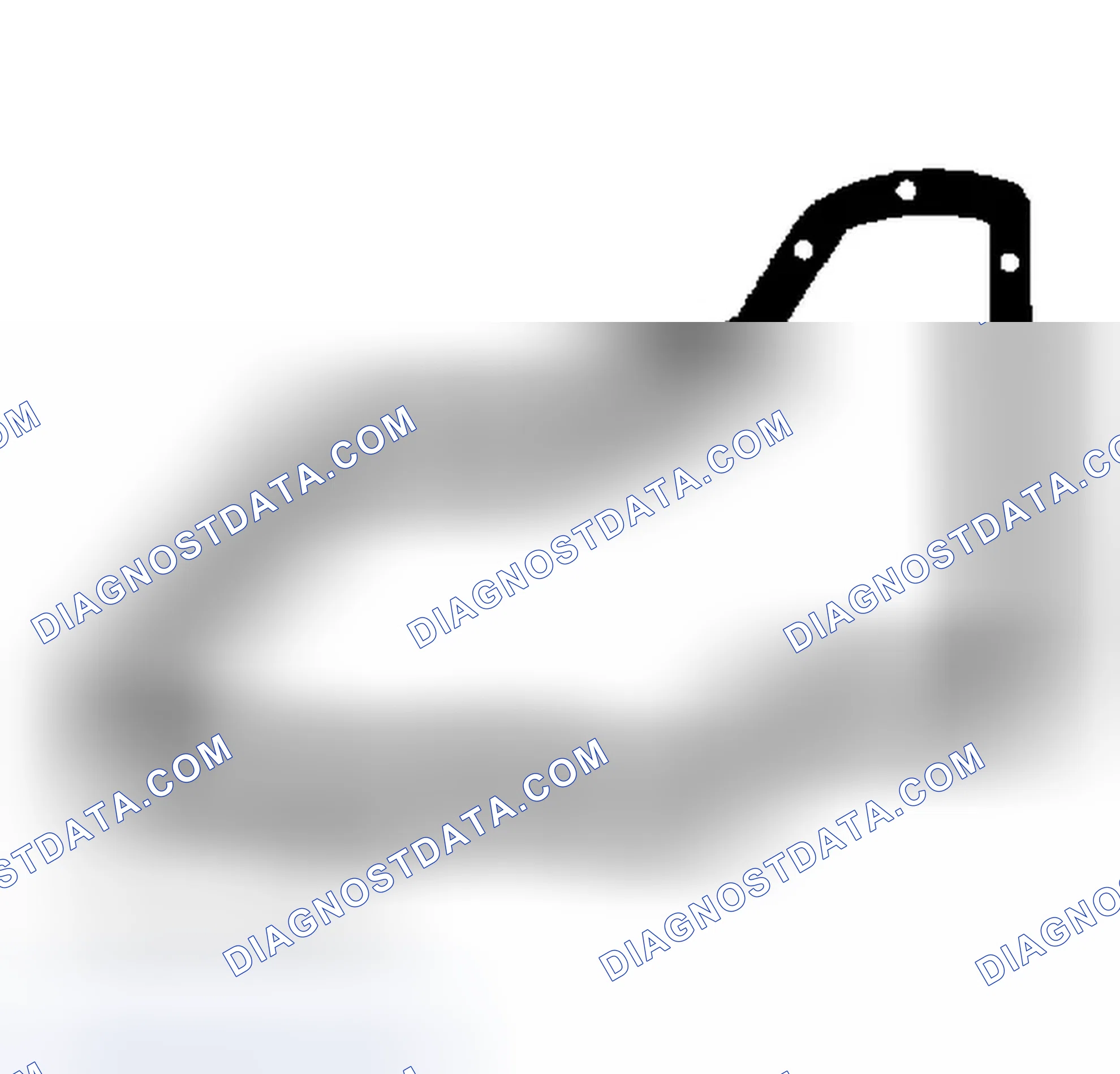Scheme 92: Identifying Oil Pan Gasket (AX4S)