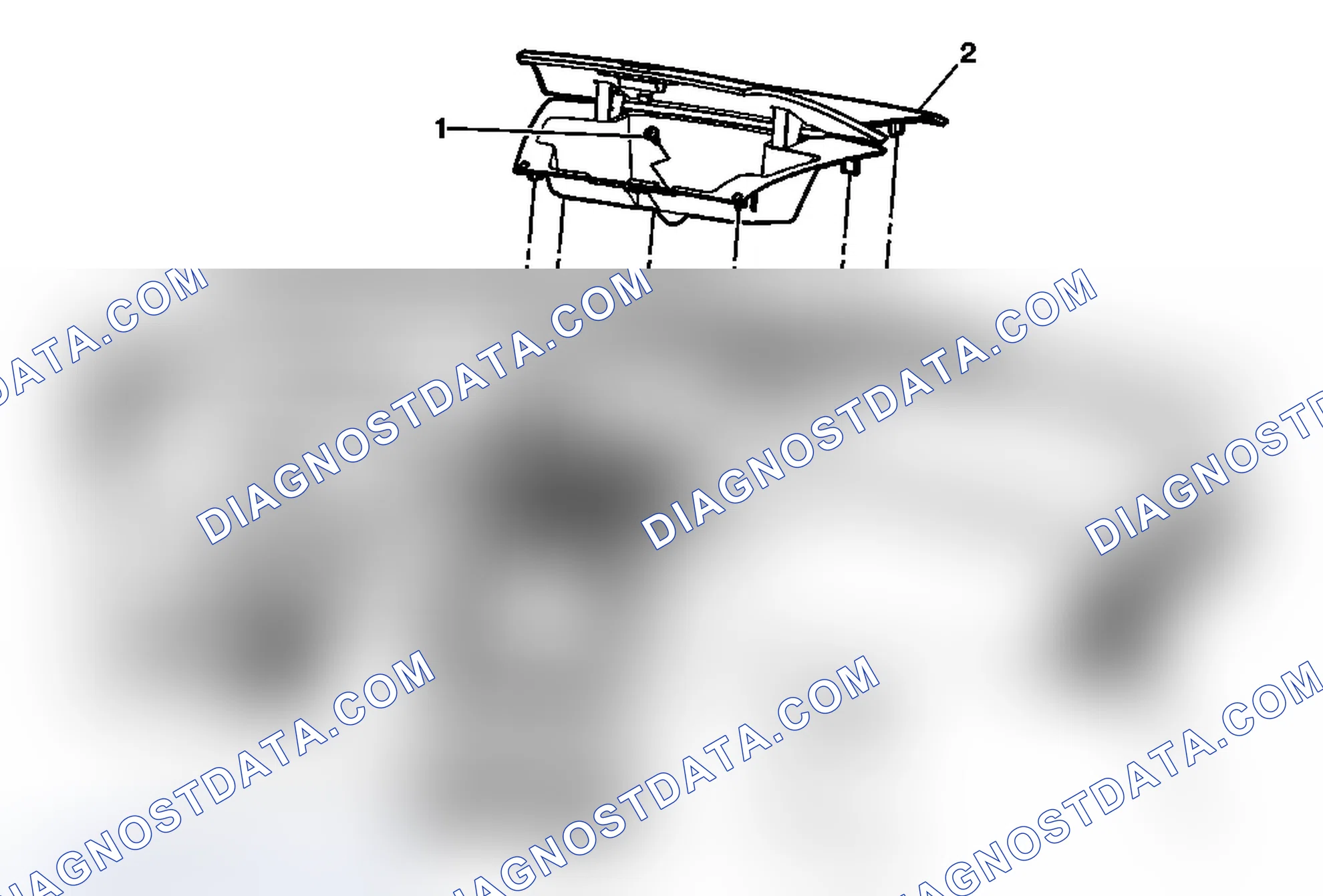 Scheme 128: Instrument Panel Center Compartment Replacement (Traverse)