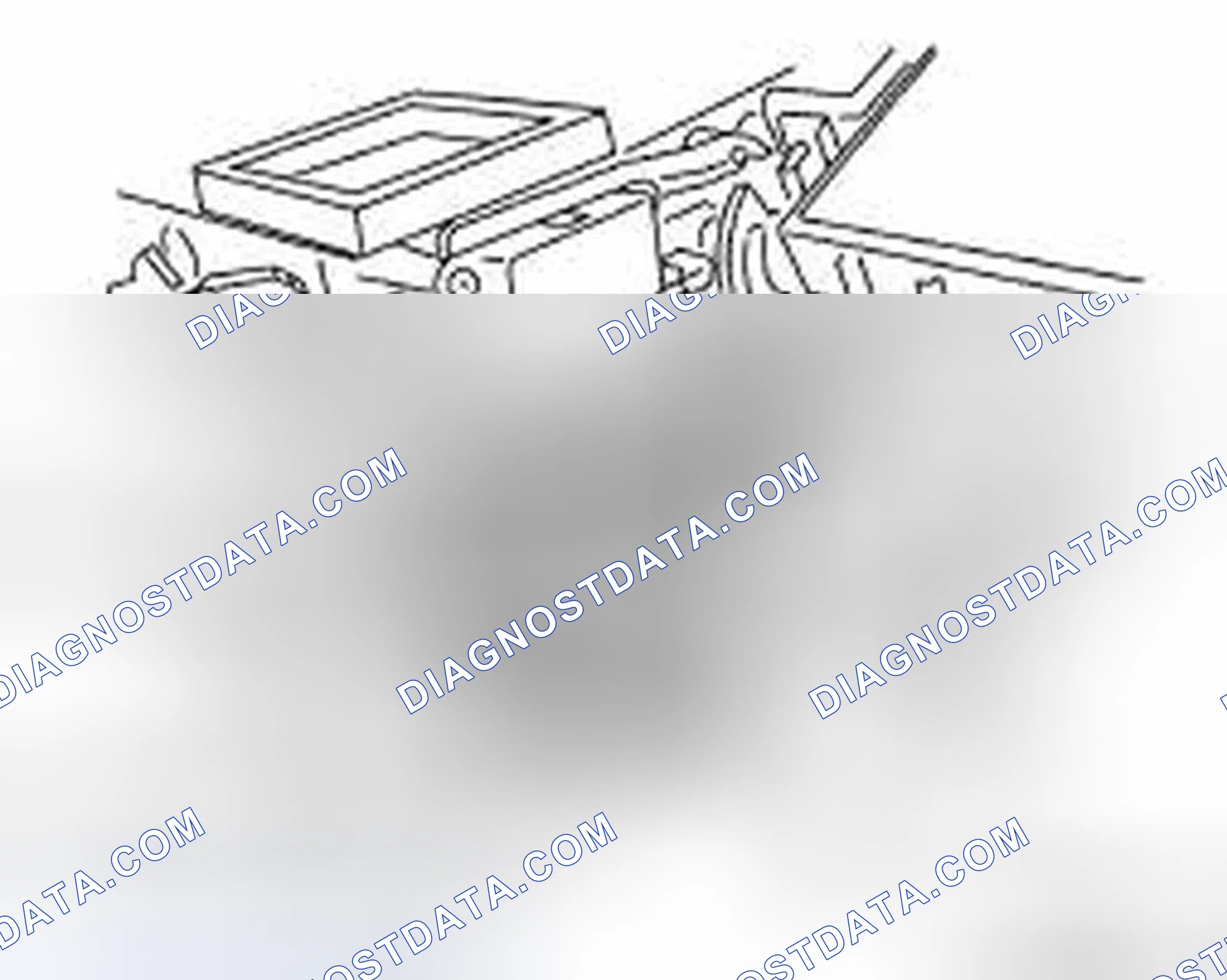 Scheme 269: AIR MIX DOOR MOTOR : Removal and Installation