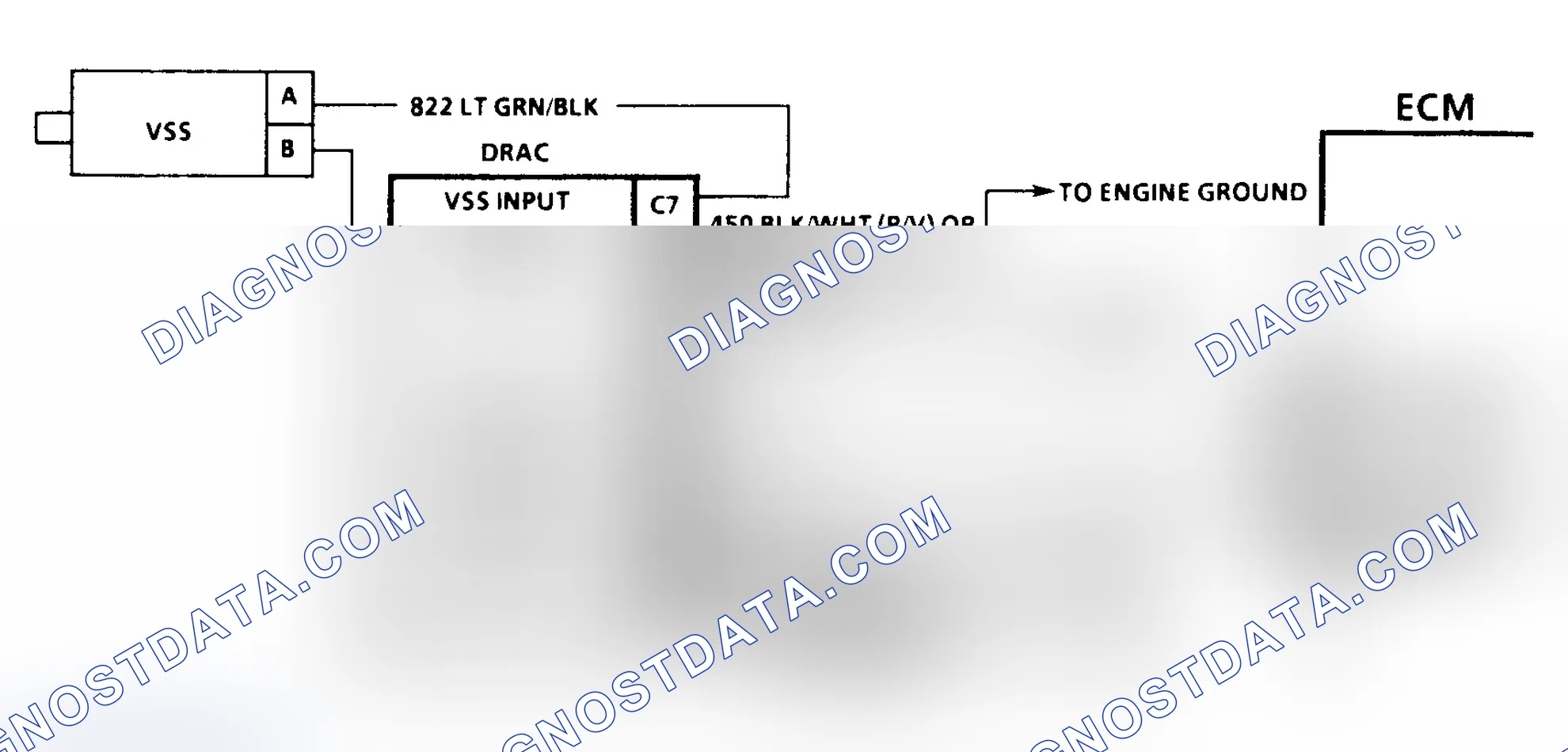 Scheme 15: Code 24 Schematic (Astro, Safari & G, P, R & V W/O 4L80-E Transmission) Vehicle Speed Sensor