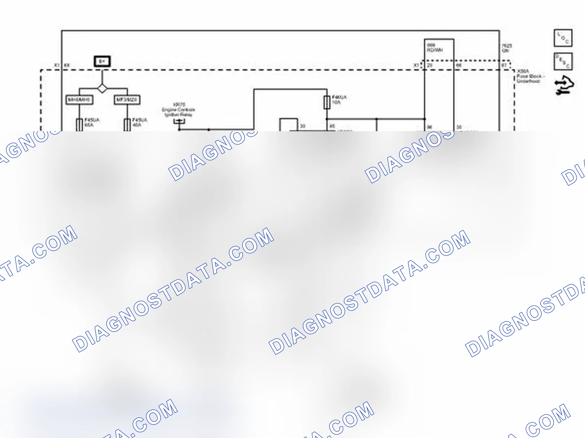 Scheme 1: Engine Cooling Wiring Schematics