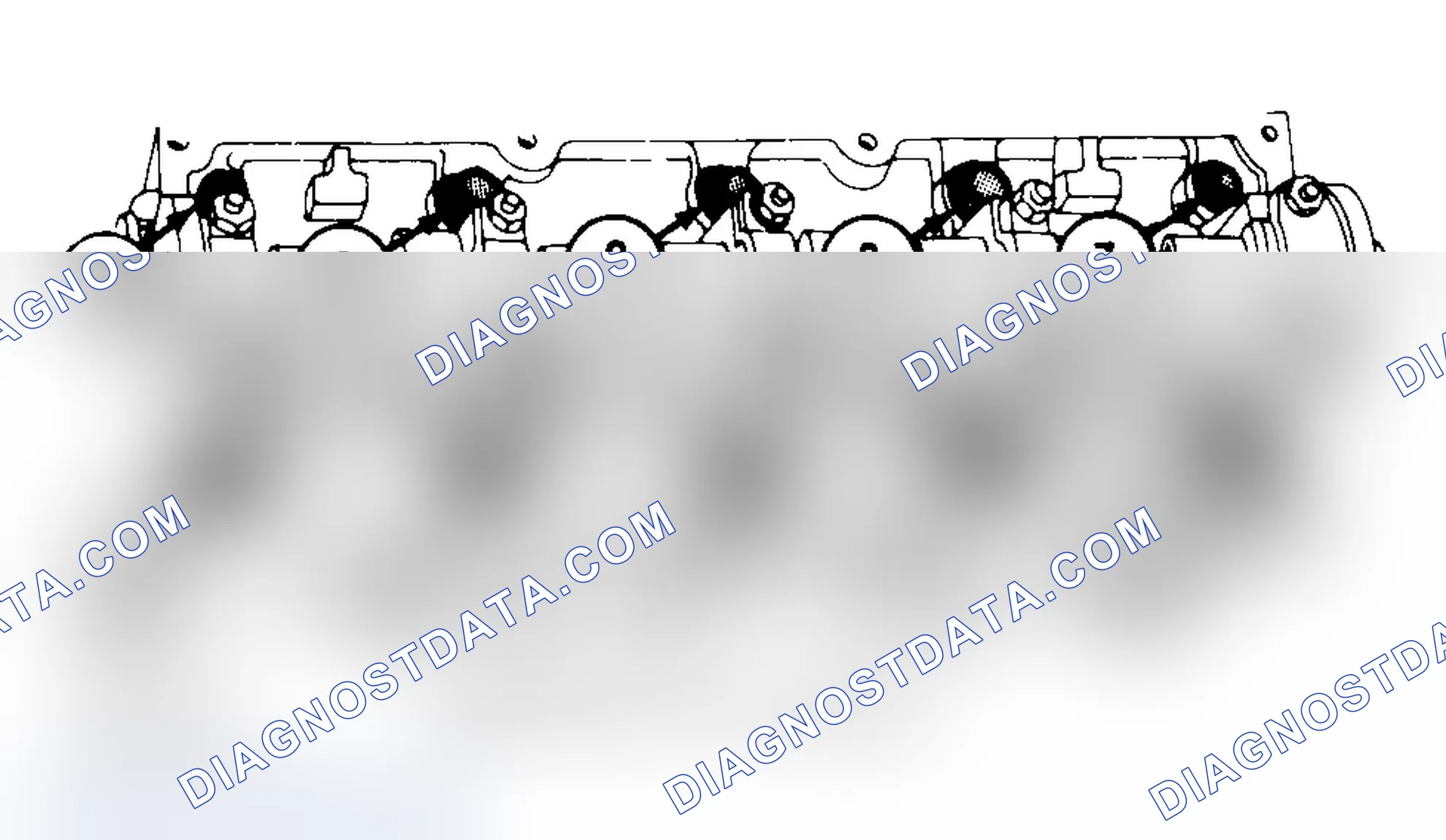 Scheme 3: Typical Cylinder Head Tightening or Loosening Sequence