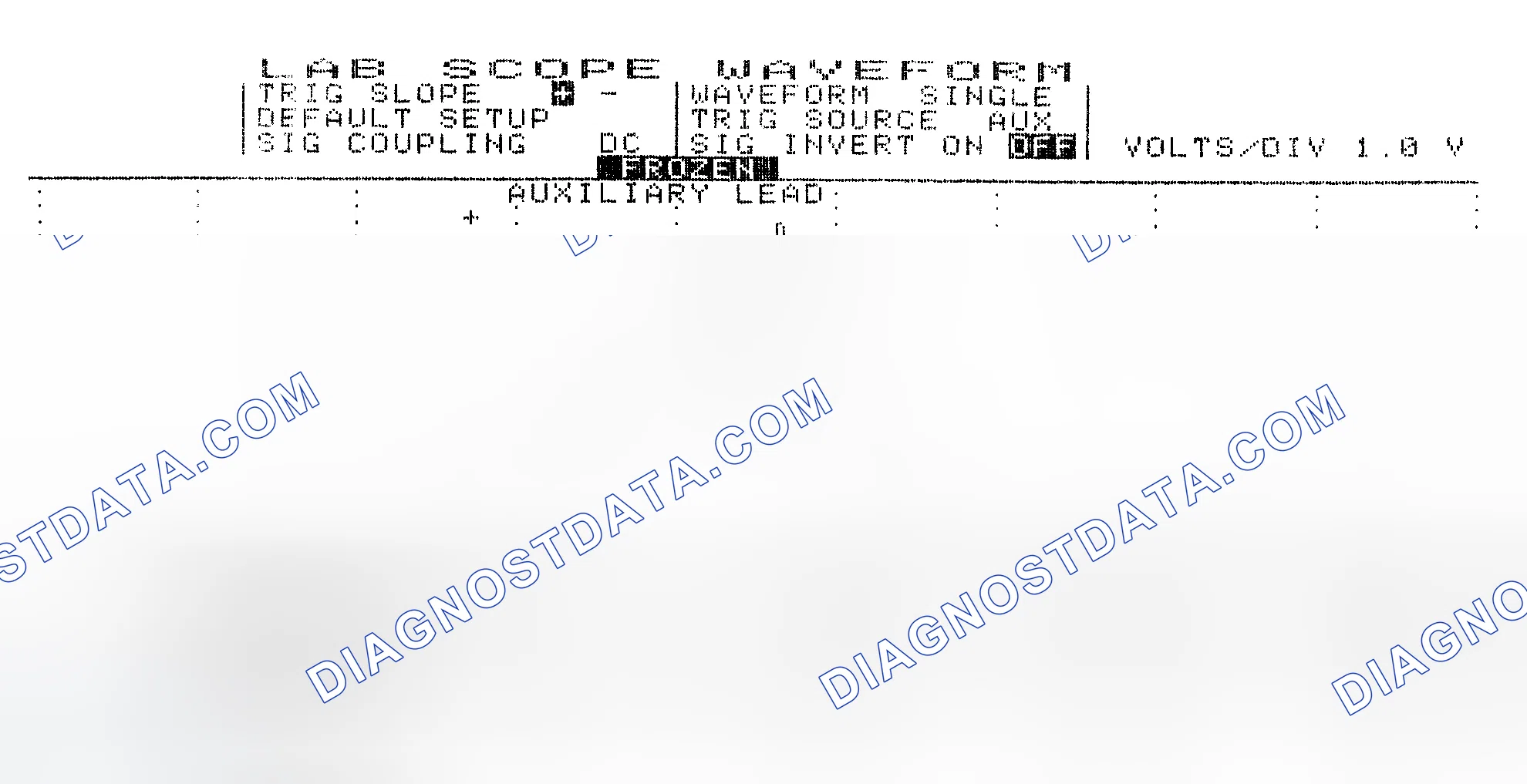 Scheme 19: Single Injector w/Excessive Current Flow - Current Pattern